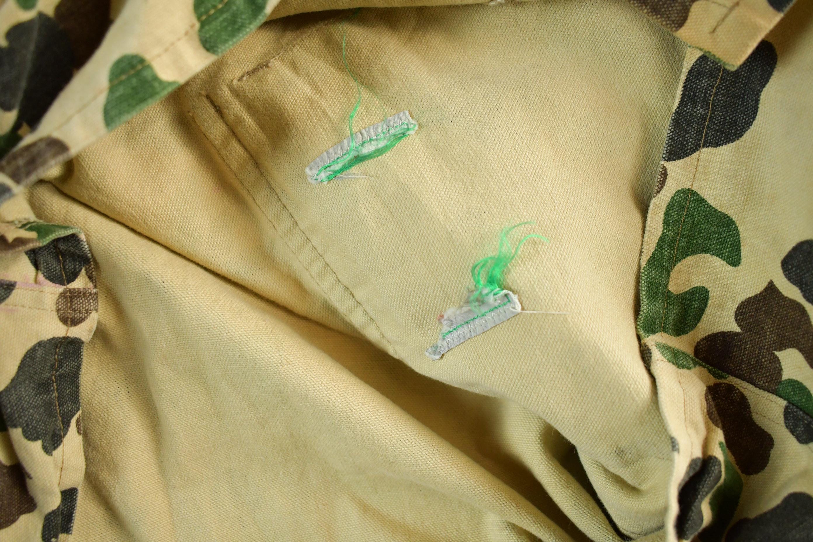 Vintage 1980s Duck Camouflaged Zip Up Hooded Hunting Jacket Men's XL - Image 5