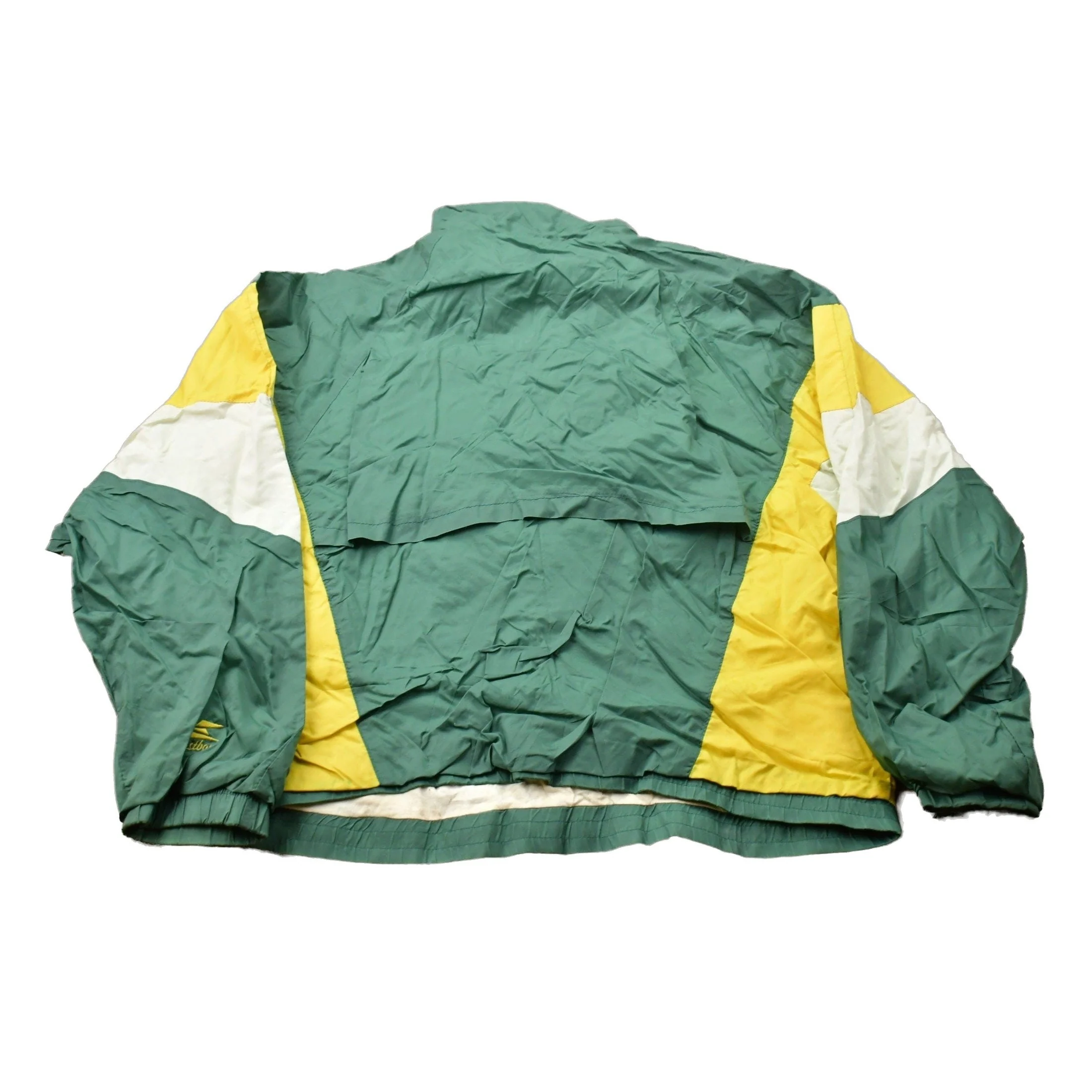 Vintage 1980s East Bay Green Bay Packers NFL Windbreaker Men's Medium - Image 2