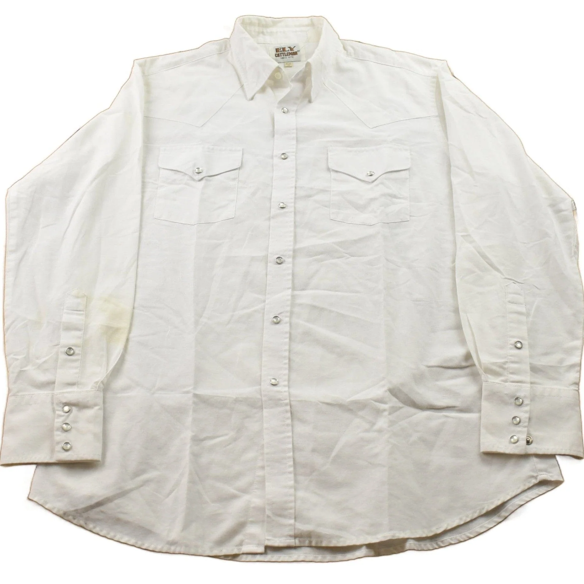 Vintage 1980s Ely Cottleman Western Button Up Shirt Men's Large