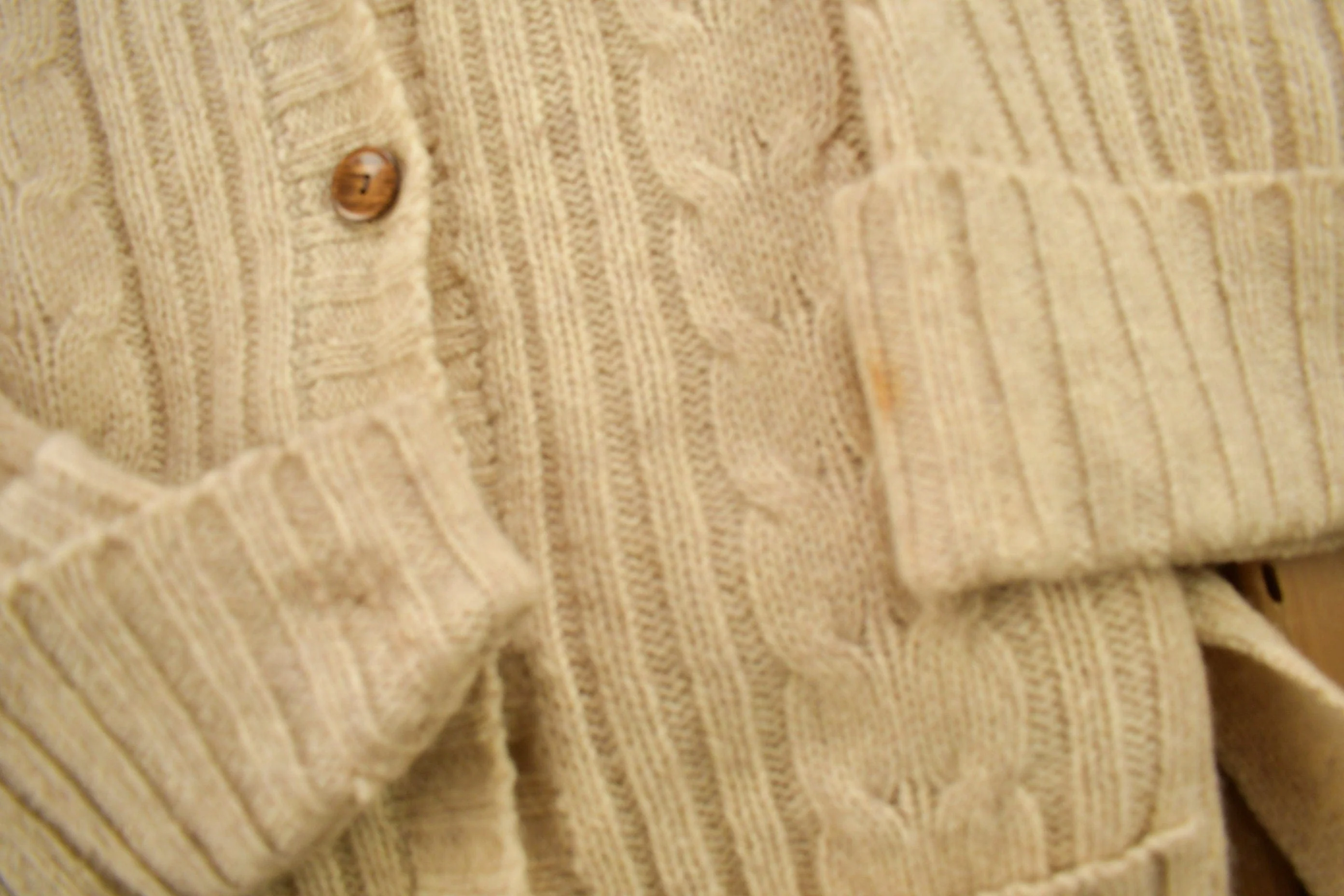 Vintage 1980s Evan-Picone 100% Wool Knit Sweater Men's Medium - Image 3