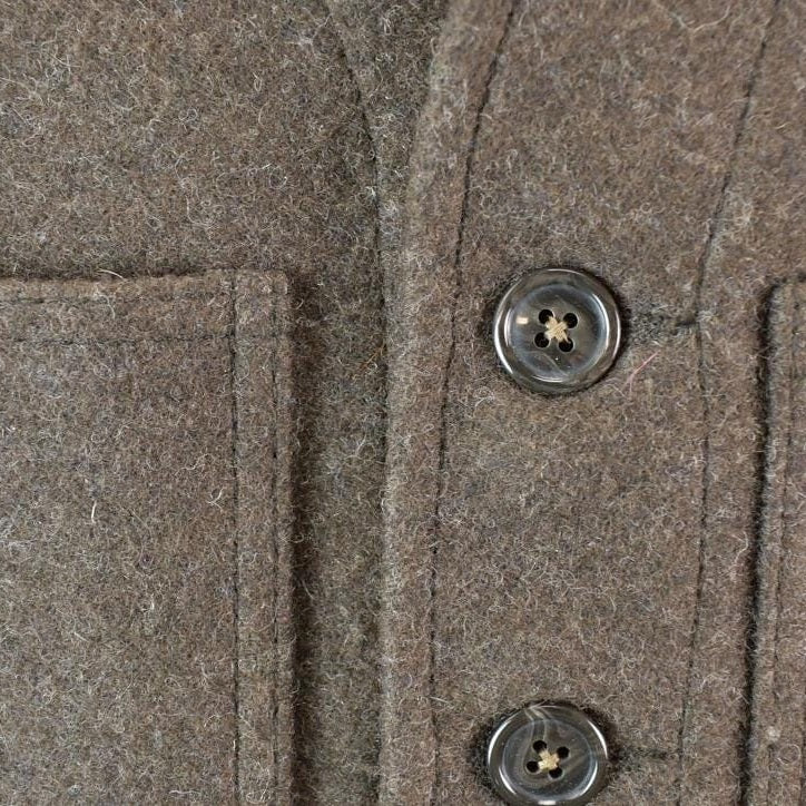 Vintage 1980s Filson Mackinaw Wool Cruiser Vest / 100% Wool Jacket / Outdoorsman / Made In USA / Chore Coat / Hunting Jacket - Image 3