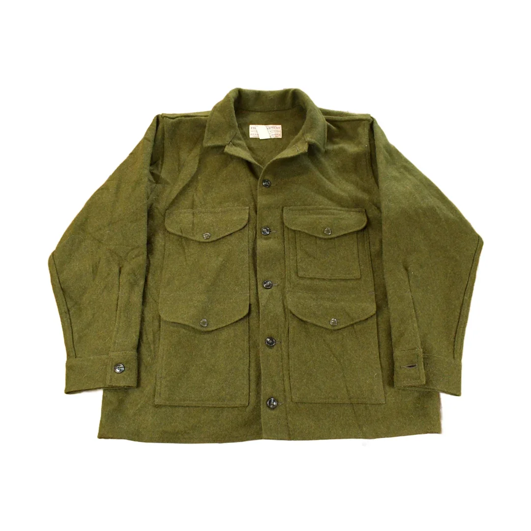Vintage 1980s Filson Mackinaw Wool Cruiser Wool Jacket Men's Large
