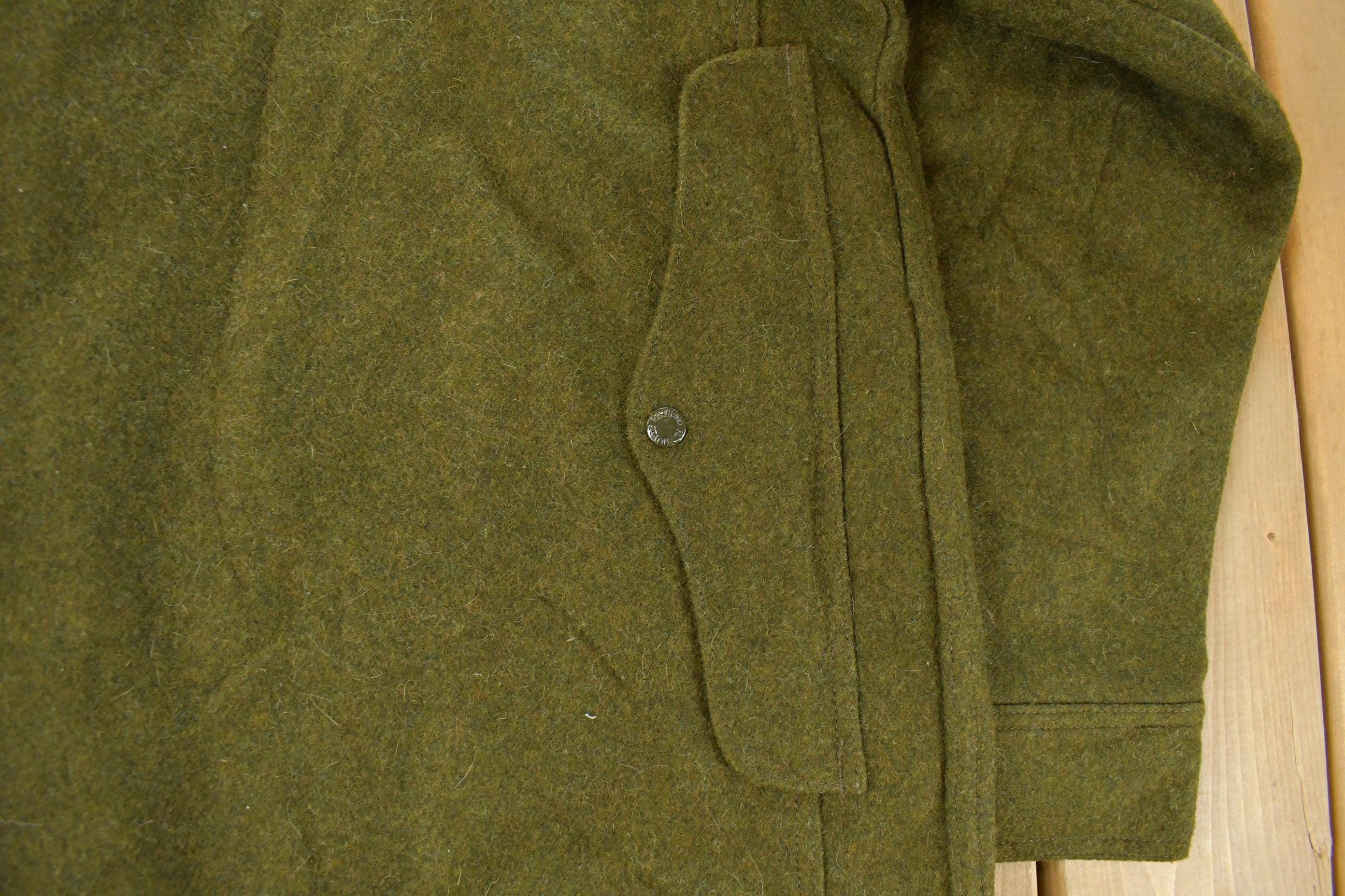 Vintage 1980s Filson Mackinaw Wool Cruiser Wool Jacket Men's Large - Image 5
