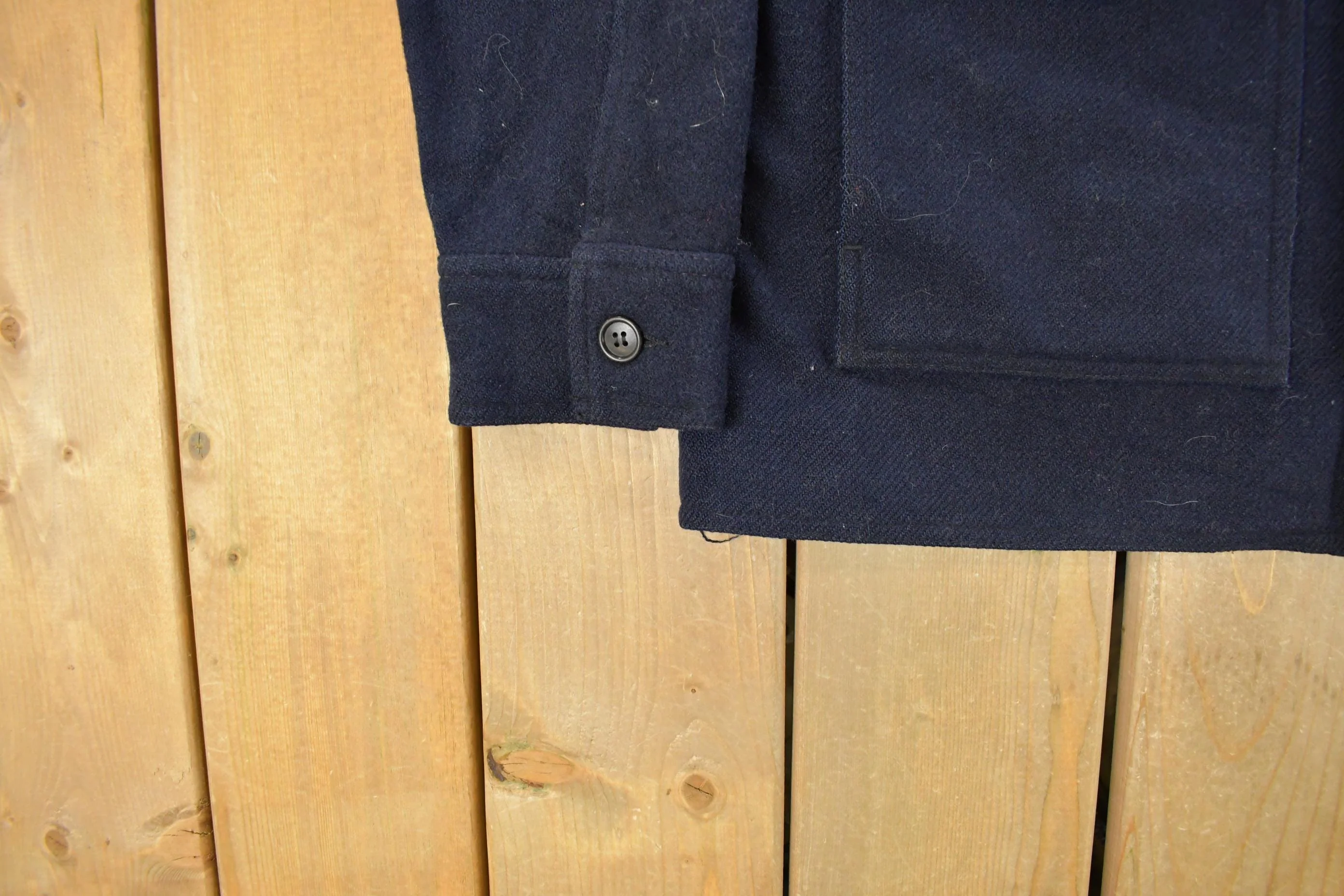 Vintage 1980s Filson Mackinaw Wool Cruiser Wool Jacket Men's Medium - Image 3