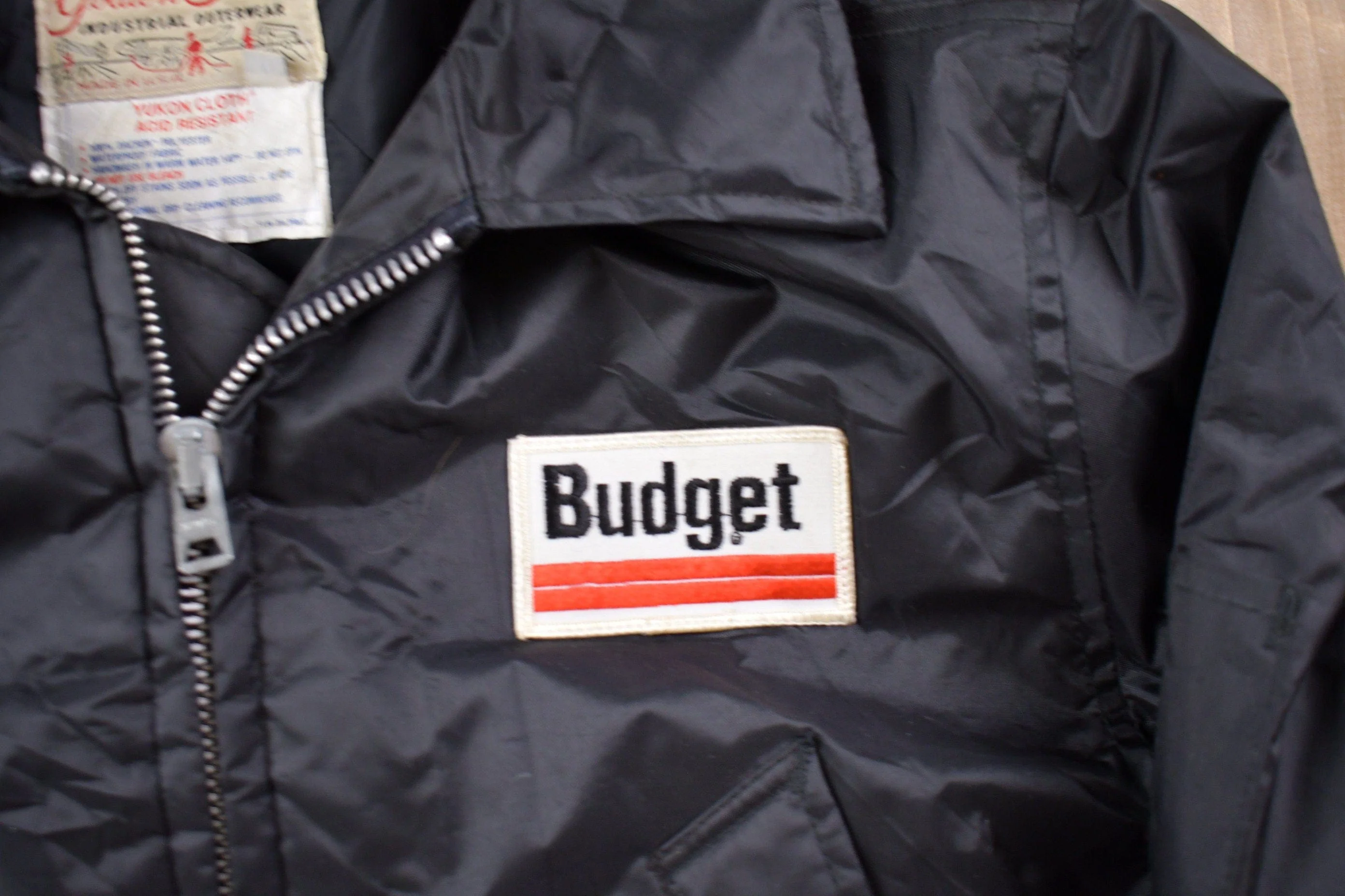 Vintage 1980s Golden Fleece Budget Full Zip Windbreaker Jacket Men's Large - Image 3
