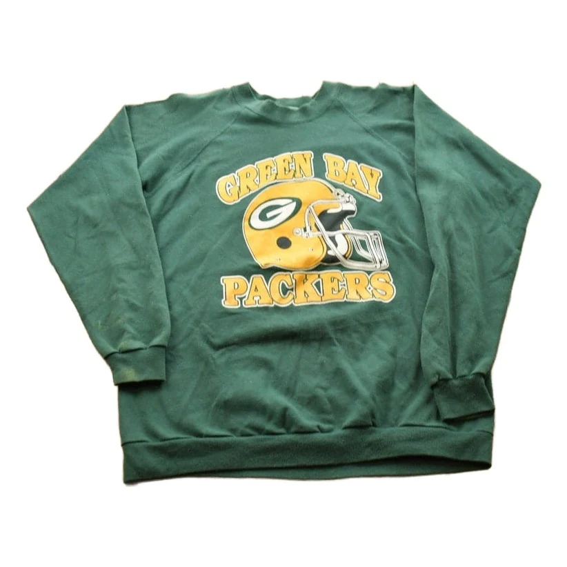 Vintage 1980s Green Bay Packers NFL Crewneck Sweatshirt