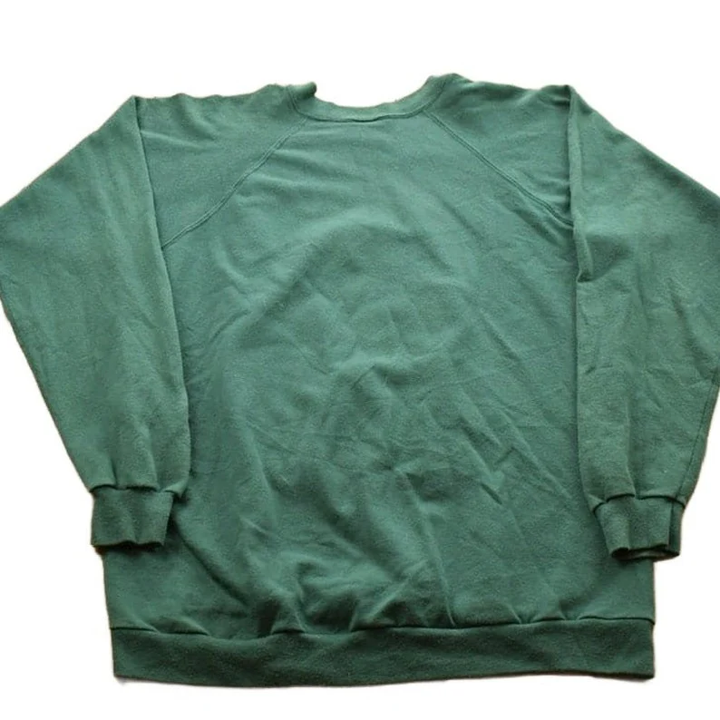 Vintage 1980s Green Bay Packers NFL Crewneck Sweatshirt - Image 2