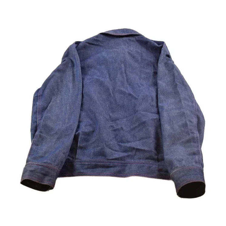Vintage 1980s Halston Denim Jean Jacket - Image 2