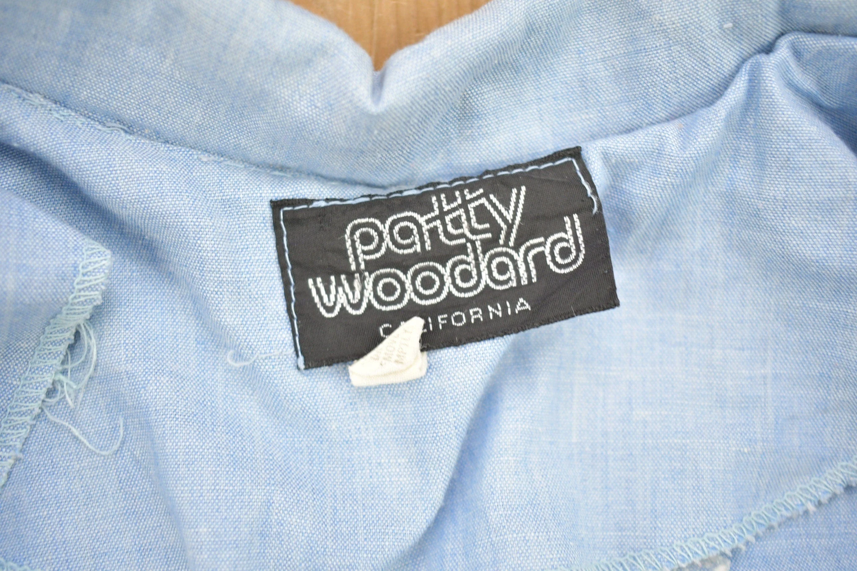 Vintage 1980s Hand Stitched Owl Theme Button Up Shirt Men's M - Image 7
