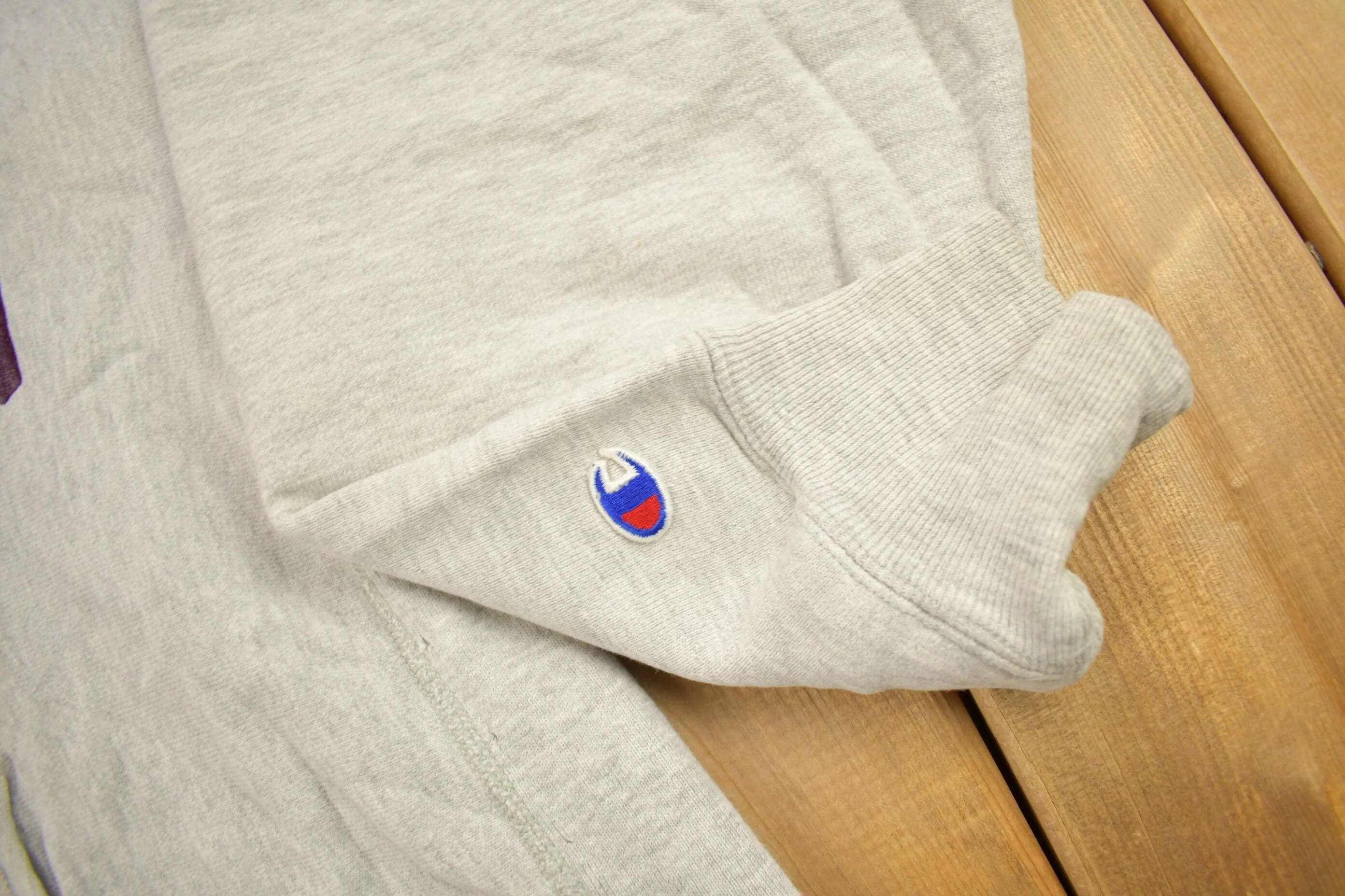 Vintage 1980s Harvard University Champion Reverse Weave Warmup Hoodie Men's Medium - Image 4