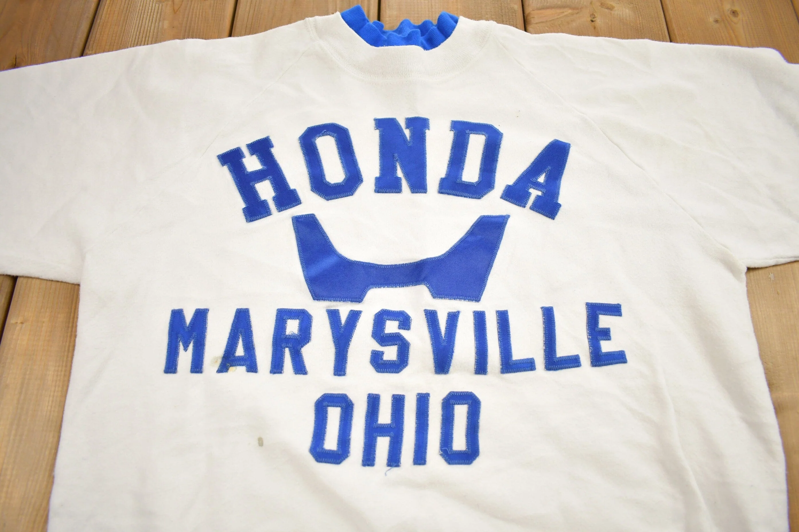 Vintage 1980s Honda Marysville Ohio Crewneck Sweatshirt Men's MMen's Medium - Image 3