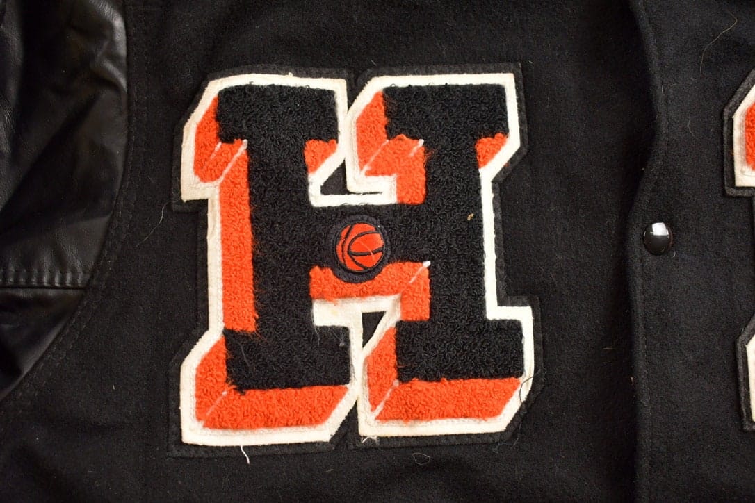 Vintage 1980s Howland Tigers Ohio Wool Varsity Jacket Men's 2XL - Image 6