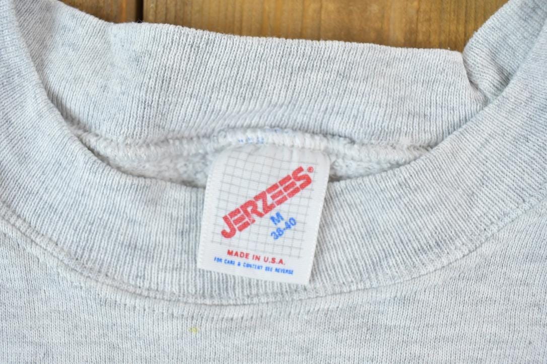Vintage 1980s Iowa State University Collegiate Crewneck Men's Medium - Image 3