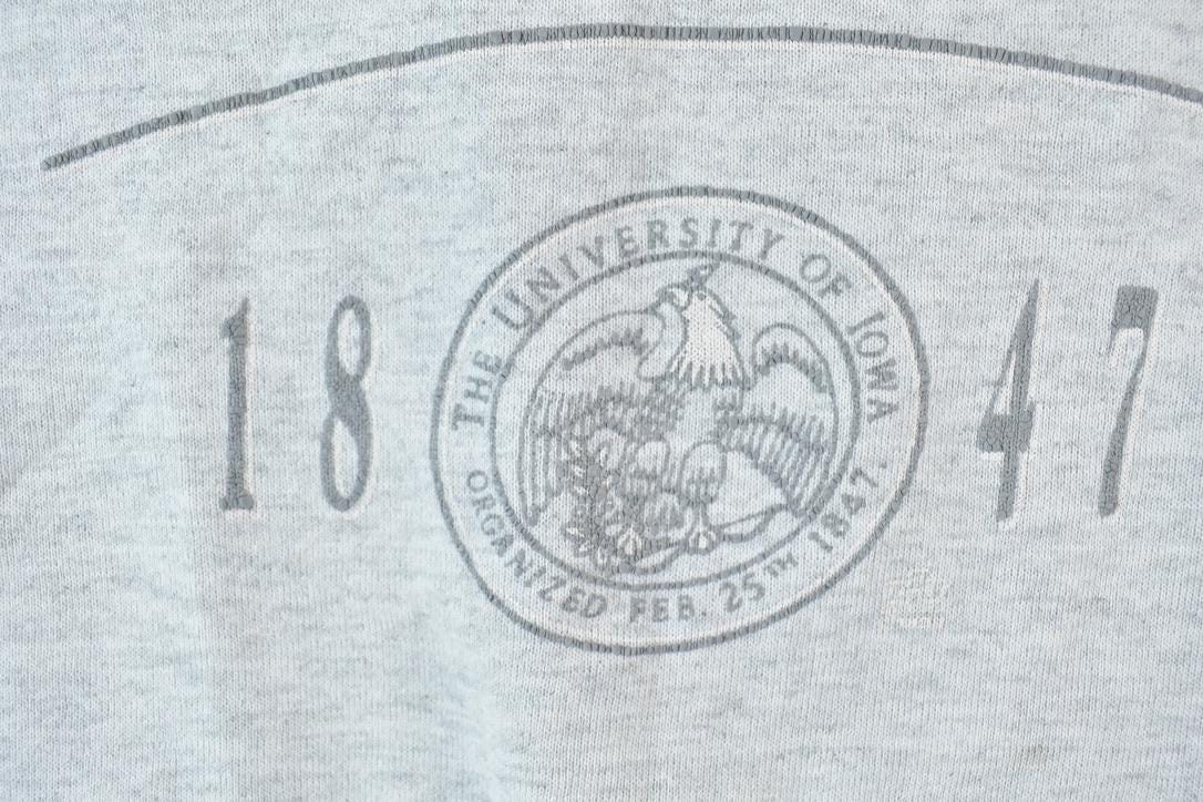 Vintage 1980s Iowa State University Collegiate Crewneck Men's Medium - Image 4