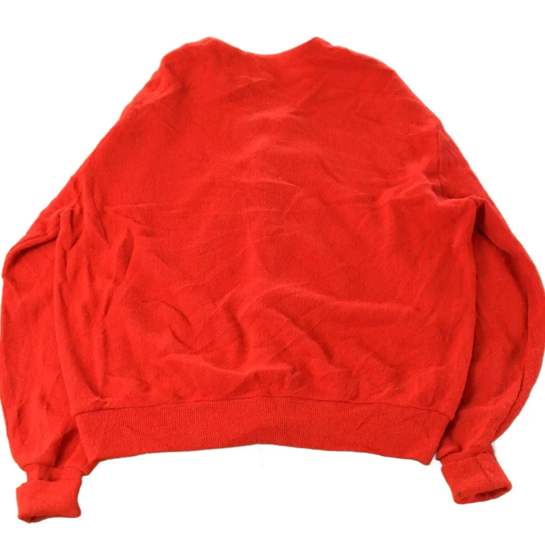 Vintage 1980s Izod Lacoste Knit Cardigan Sweater Men's XL - Image 2