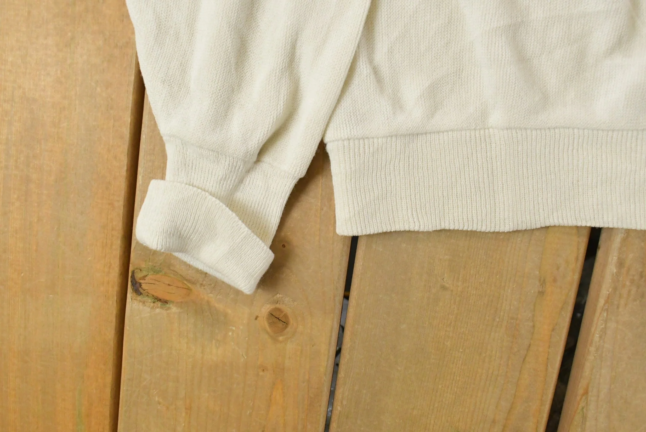 Vintage 1980s Izod Lacoste Knit Cardigan Sweater Men's Large - Image 4