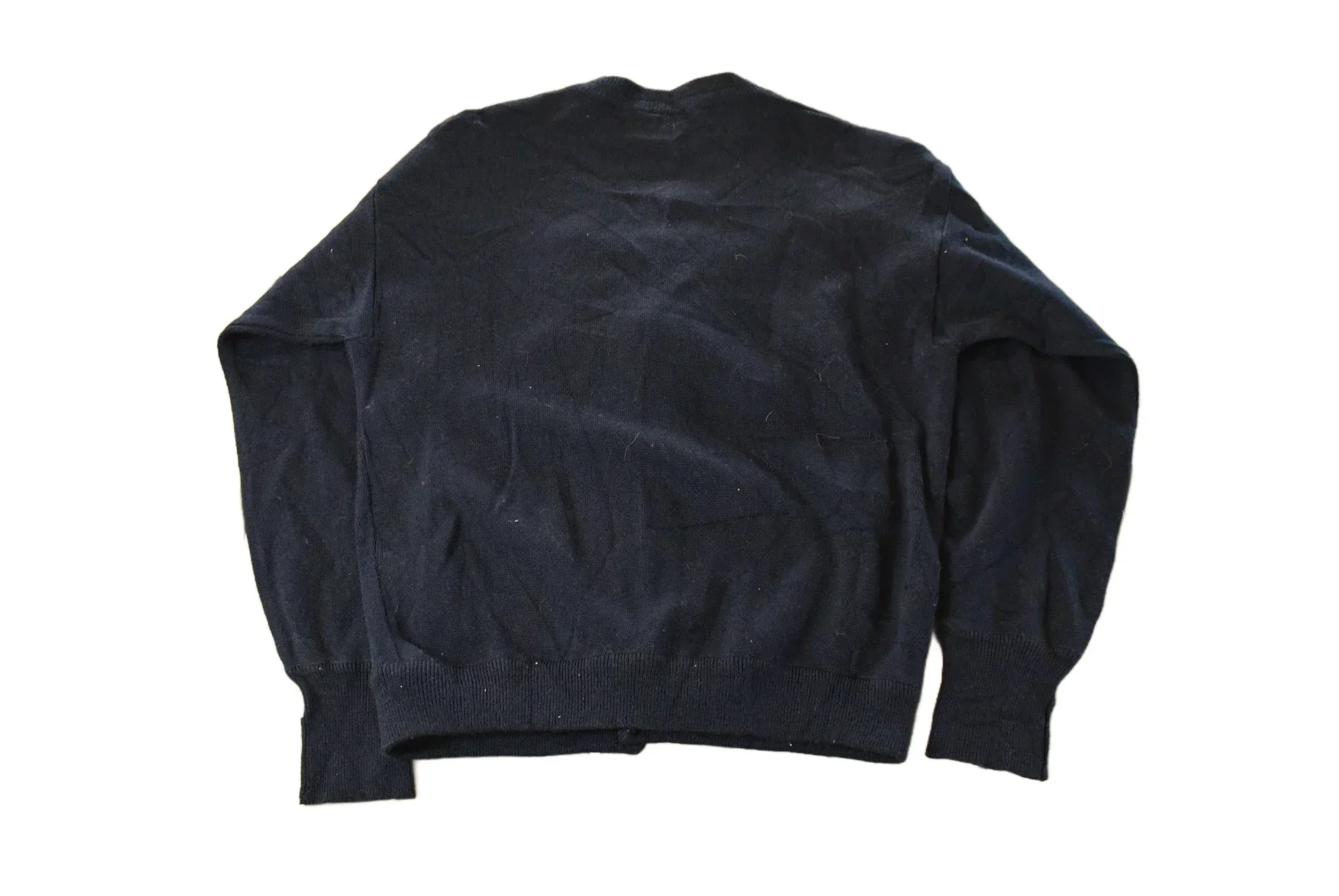 Vintage 1990s Chemise Lacoste Knit Cardigan Sweater Men's Small - Image 2