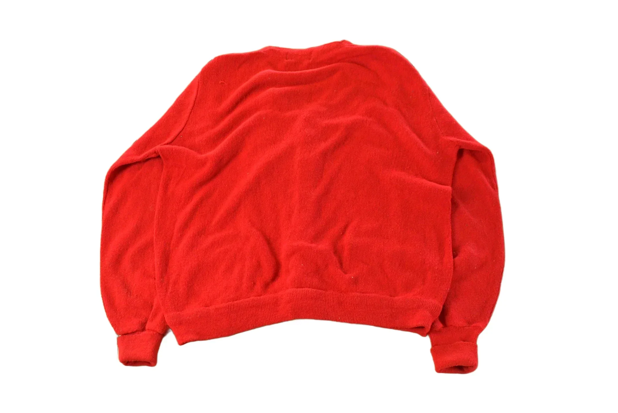 Vintage 1980s Izod Lacoste Knit Cardigan Sweater Men's Large - Image 2