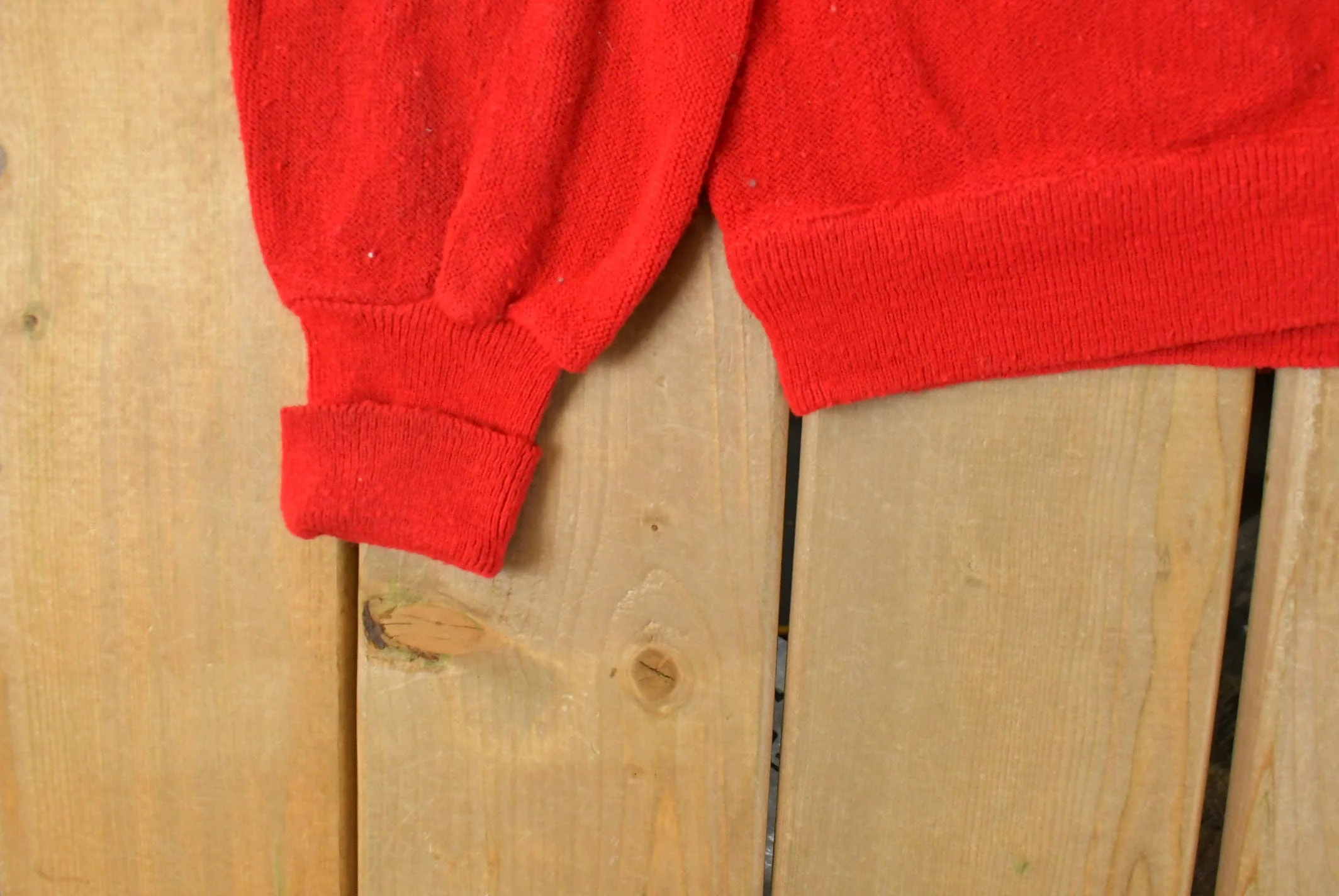Vintage 1980s Izod Lacoste Knit Cardigan Sweater Men's Large - Image 4
