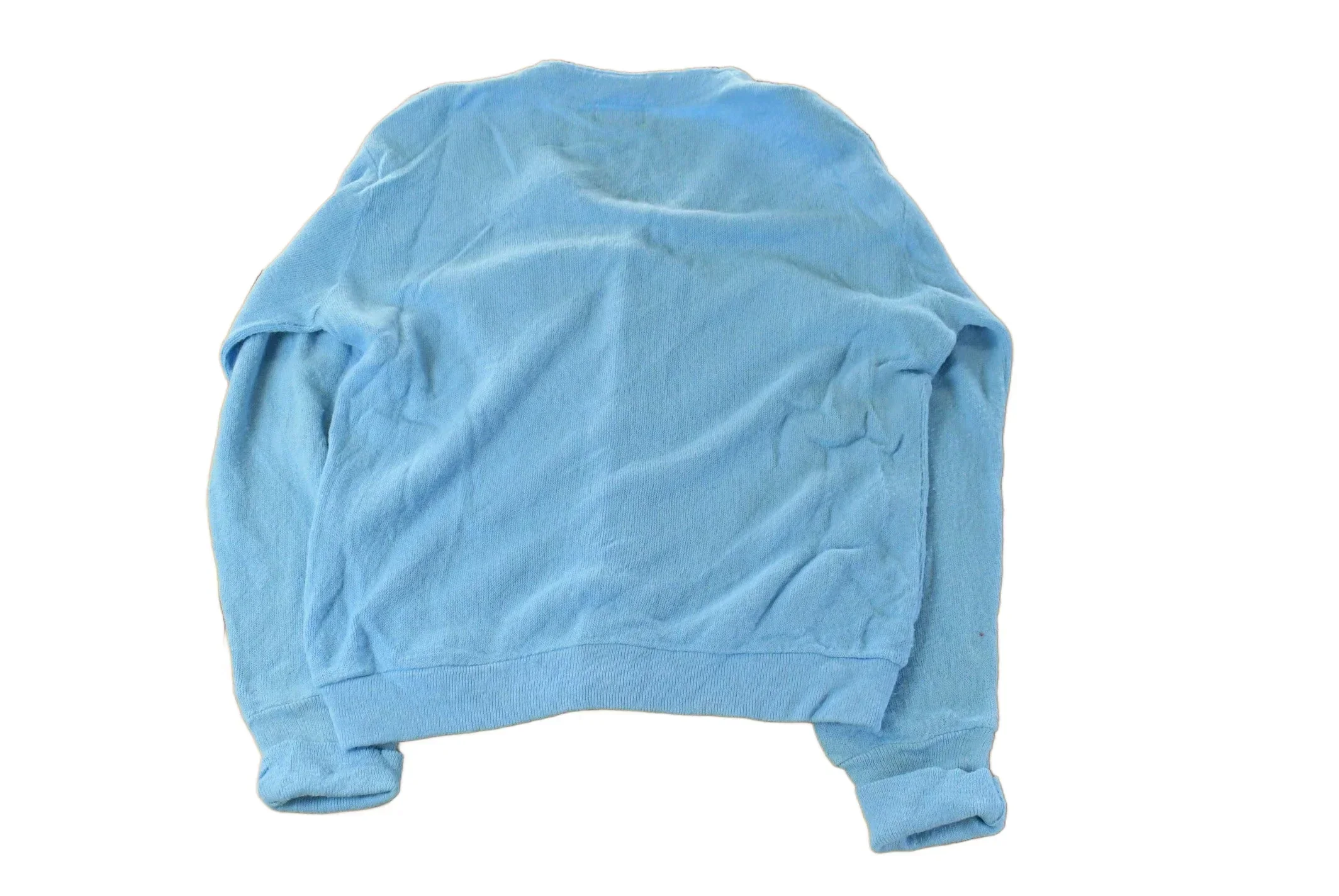 Vintage 1980s Izod Lacoste Knit Cardigan Sweater Men's Large - Image 2