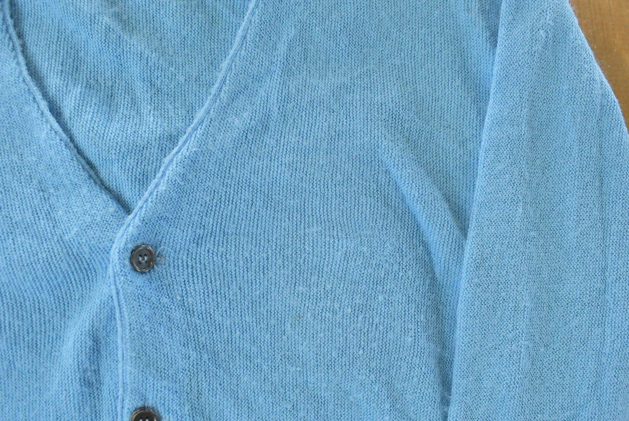 Vintage 1980s Izod Lacoste Knit Cardigan Sweater Men's Large - Image 3