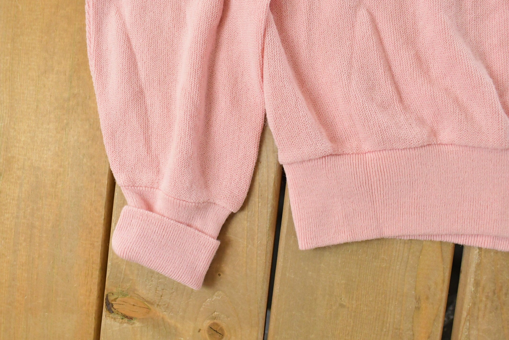 Vintage 1980s Izod Lacoste Knit Cardigan Sweater Men's Large - Image 5