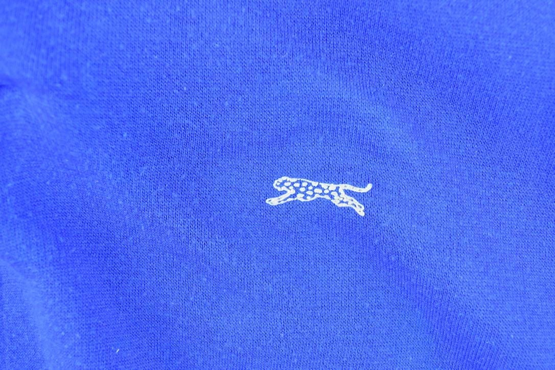 Vintage 1980s Jaguar Quarter Button Outdoorsman Crewneck Sweatshirt Men's Large - Image 3