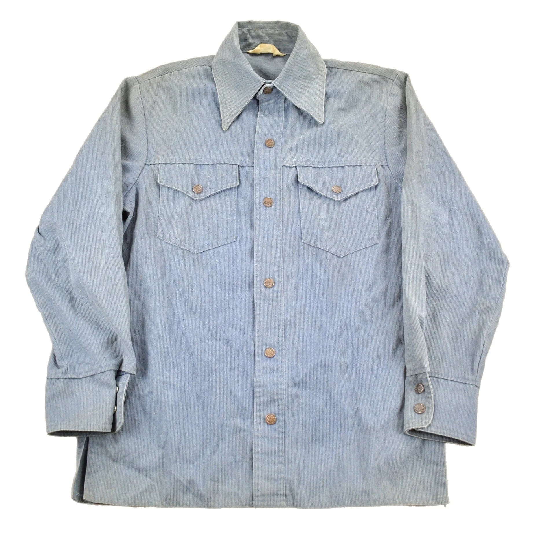 Vintage 1980s JC Penney Flannel Button Up Shirt Men's Medium
