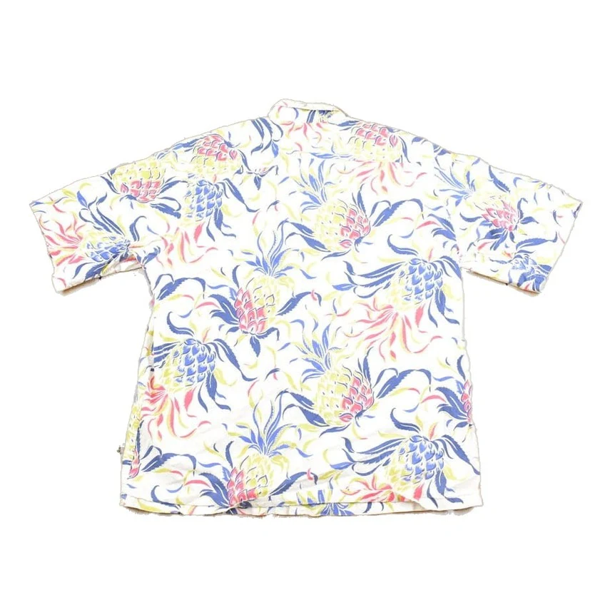 Vintage 1980s Joe Kealuhas Reyn Spooner Hawaiian Shirt Men's Large - Image 2