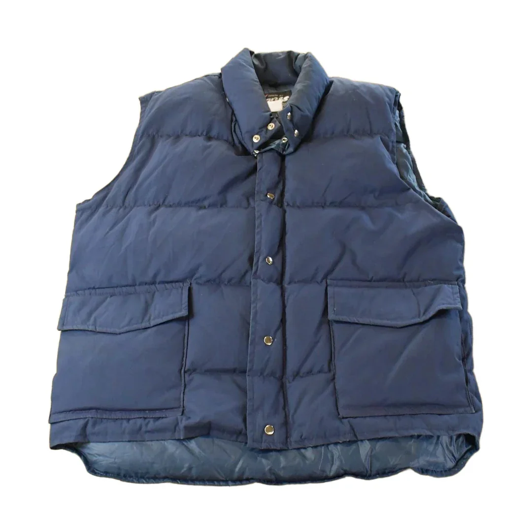Vintage 1980s Jones Goose Down Vest Jacket Men's Large
