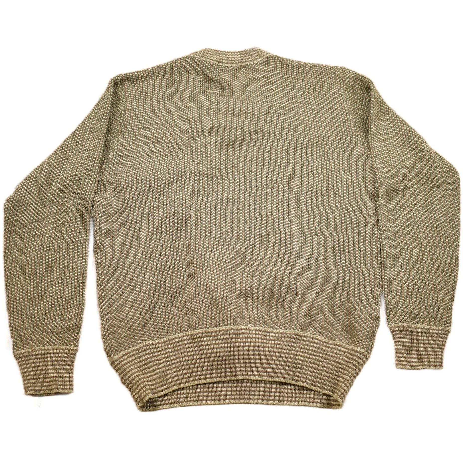 Vintage 1980s Kaid Daniel Mitchell Wool Knit Sweater Men's S - Image 2