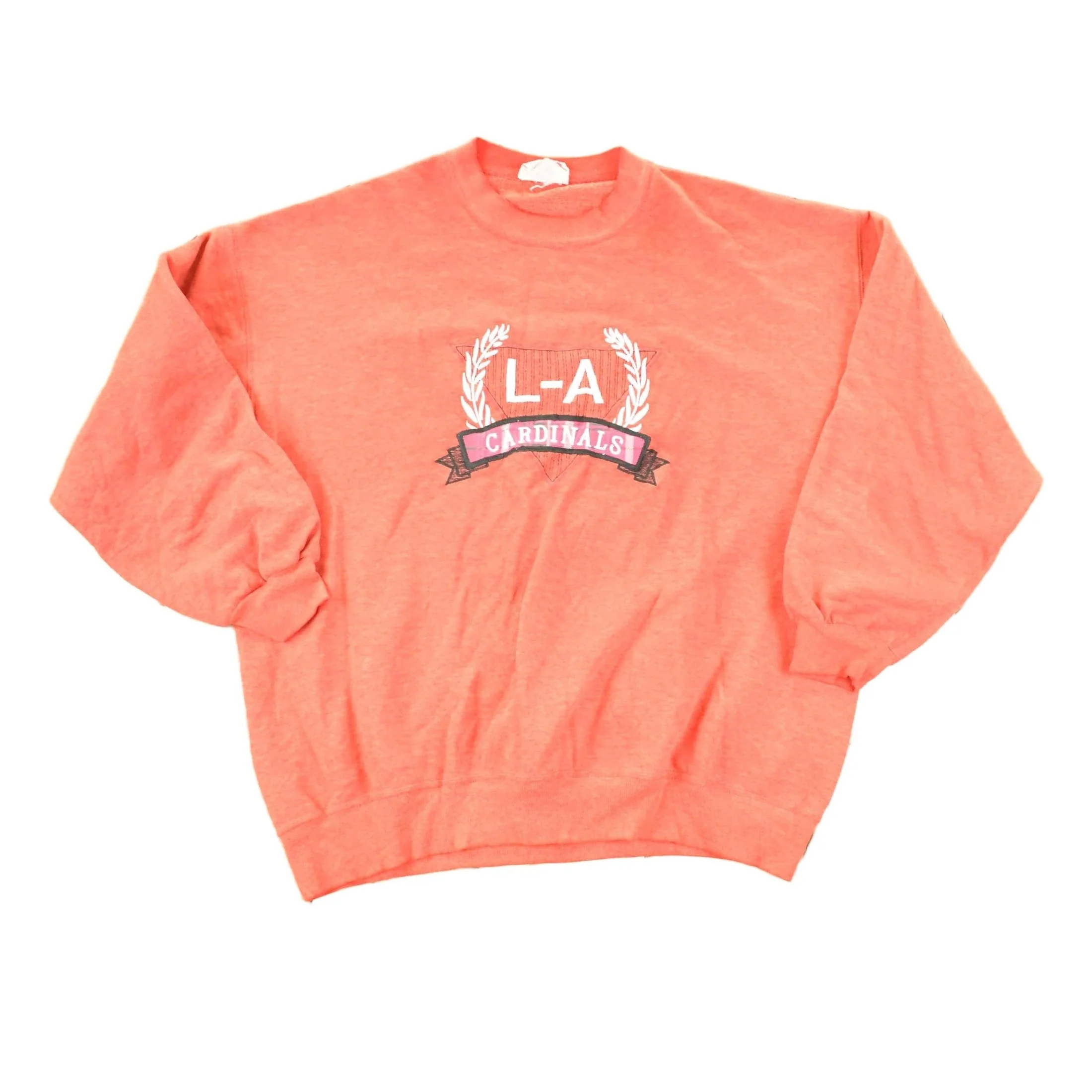 Vintage 1980s LA Cardinals University Crewneck Sweater Men's L