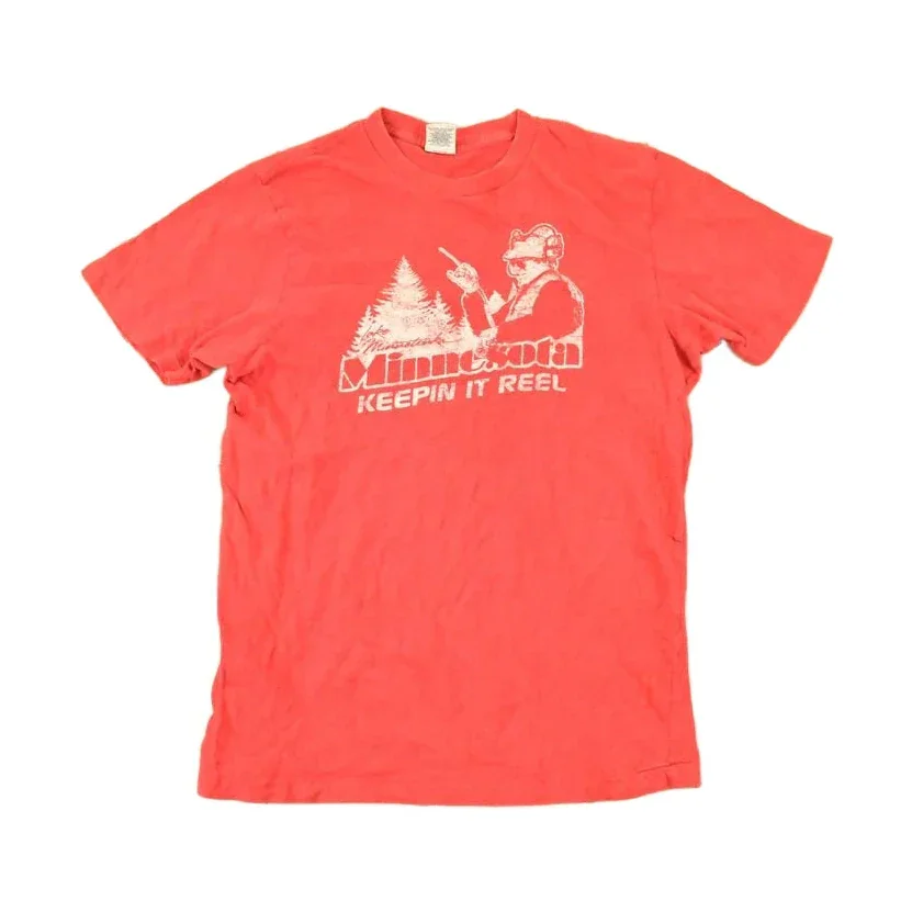 Vintage 1980s Lake Minnetonka Minnesota Souvenir Travel T-Shirt Men's S