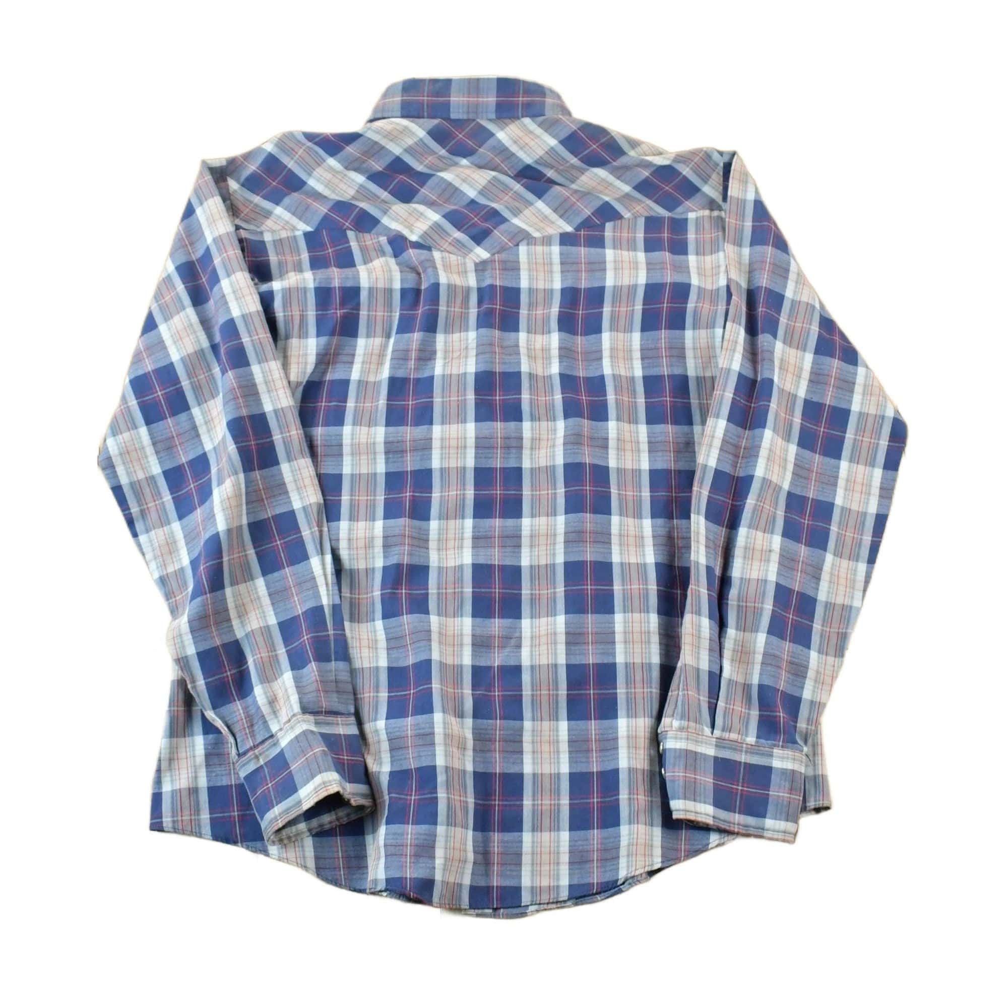Vintage 1980s Lee Western Button Up Shirt Men's Small - Image 2