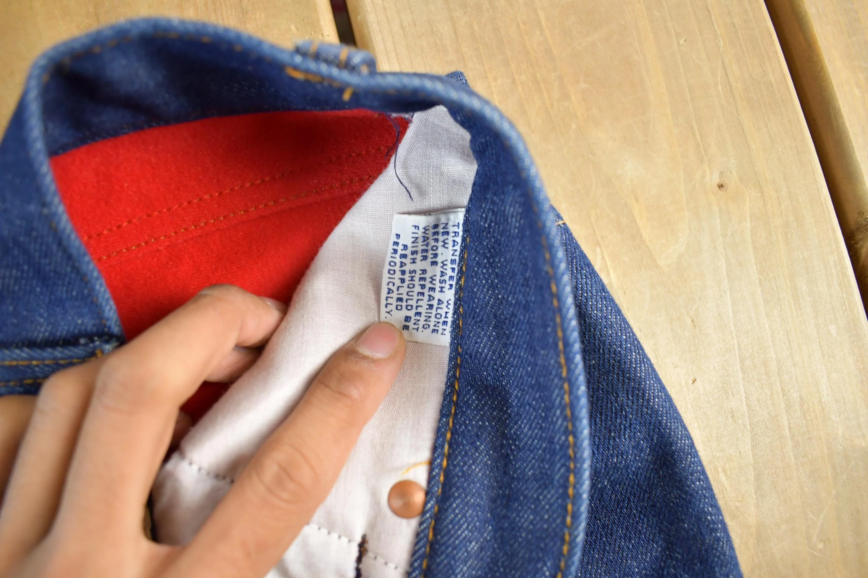 Vintage 1980s Levi's Orange Tab Lined Denim Jeans Women's 28 x 32 - Image 5