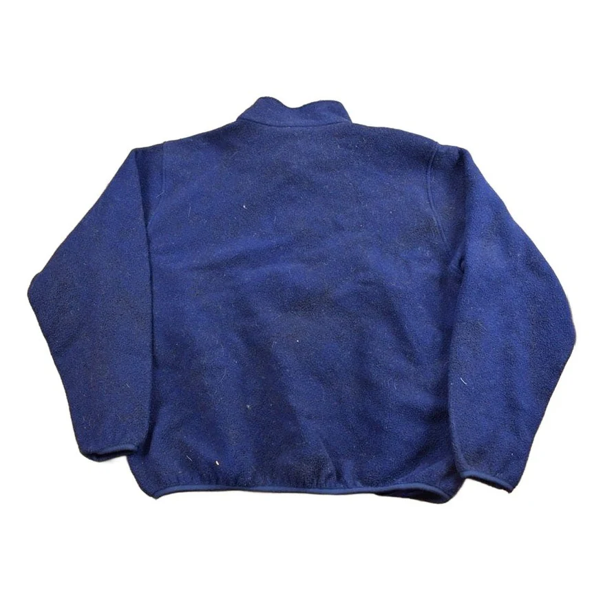 Vintage 1980s LL Bean Half Zip Fleece Sweater Men's 2XL - Image 2