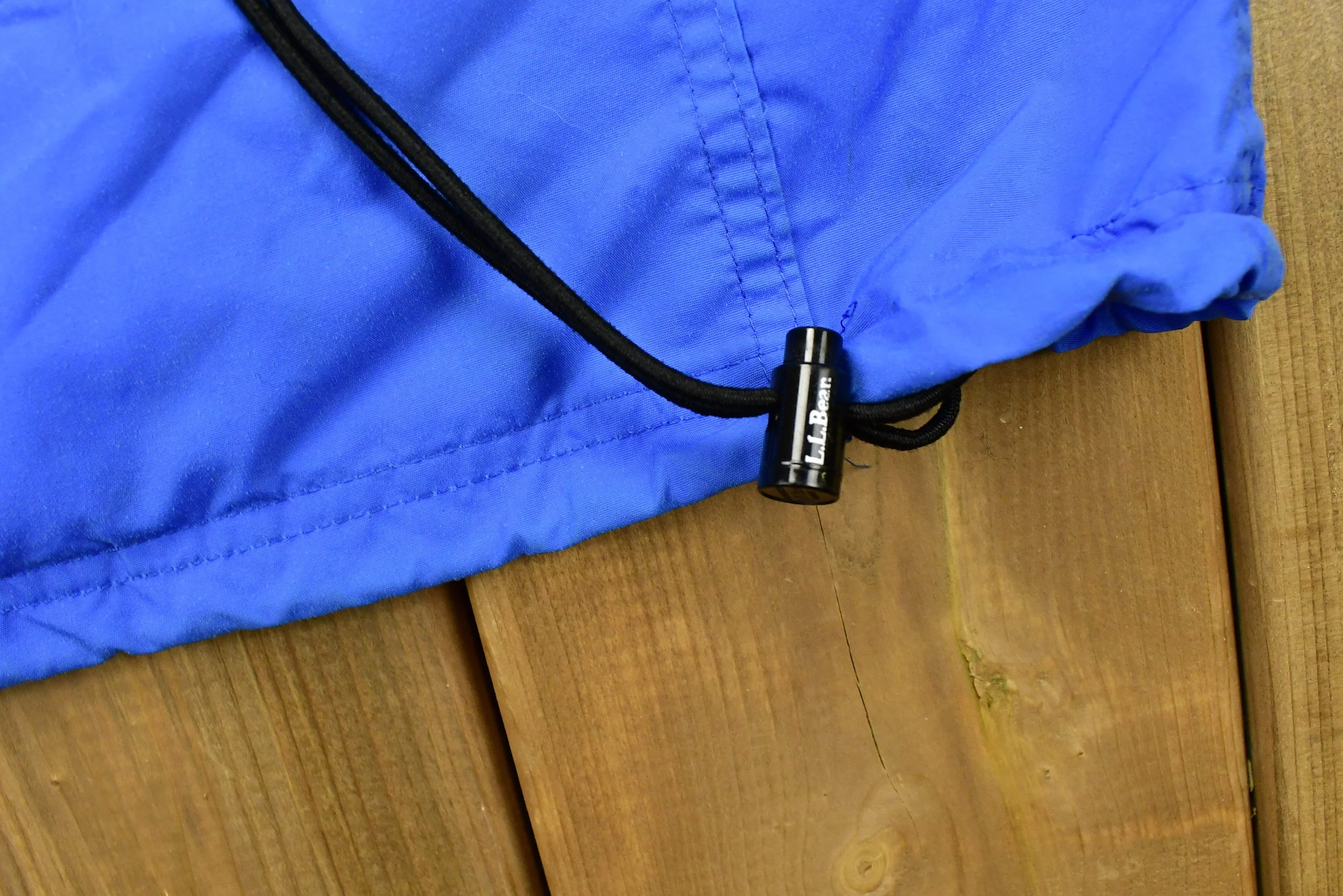 Vintage 1980s LL Bean Quarter Zip Annorack Windbreaker Jacket Men's Large - Image 5