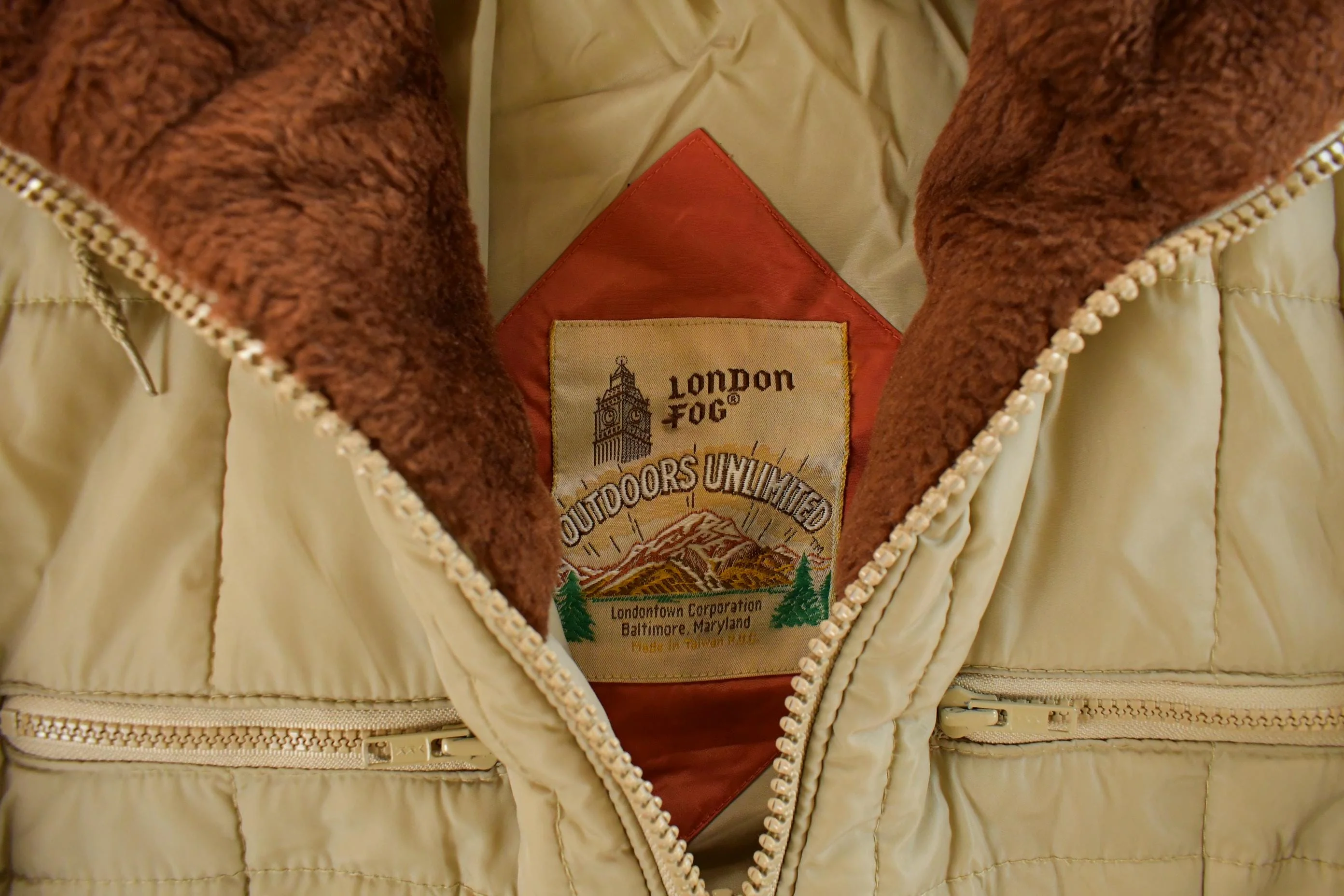 Vintage 1980s London Fog Outdoors Unlimited Parka Jacket Men's Medium - Image 4