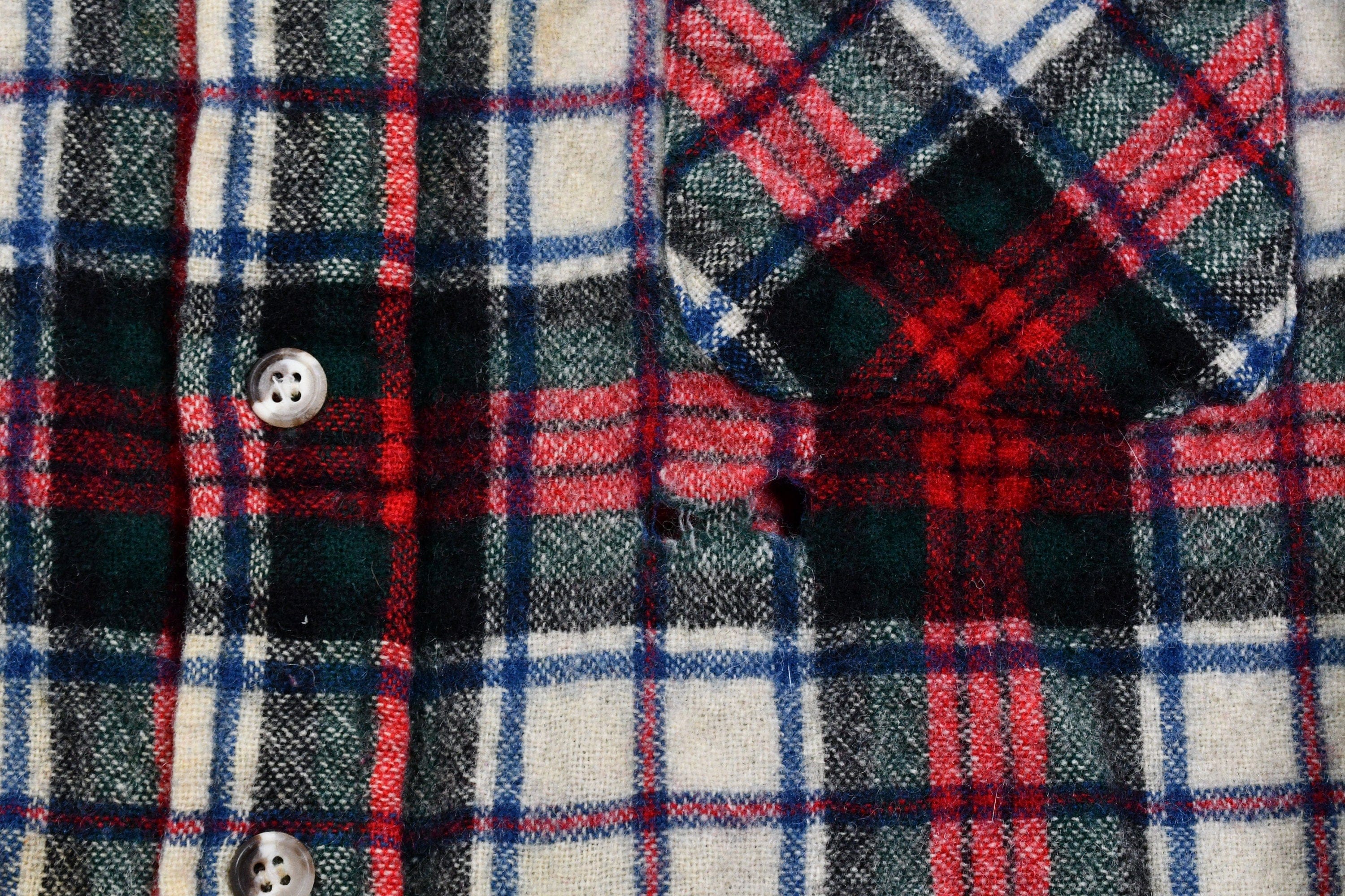 Vintage 1980s LS Ayres + Co Vintage Single Need Tailoring Button Up Shirt Men's S - Image 3