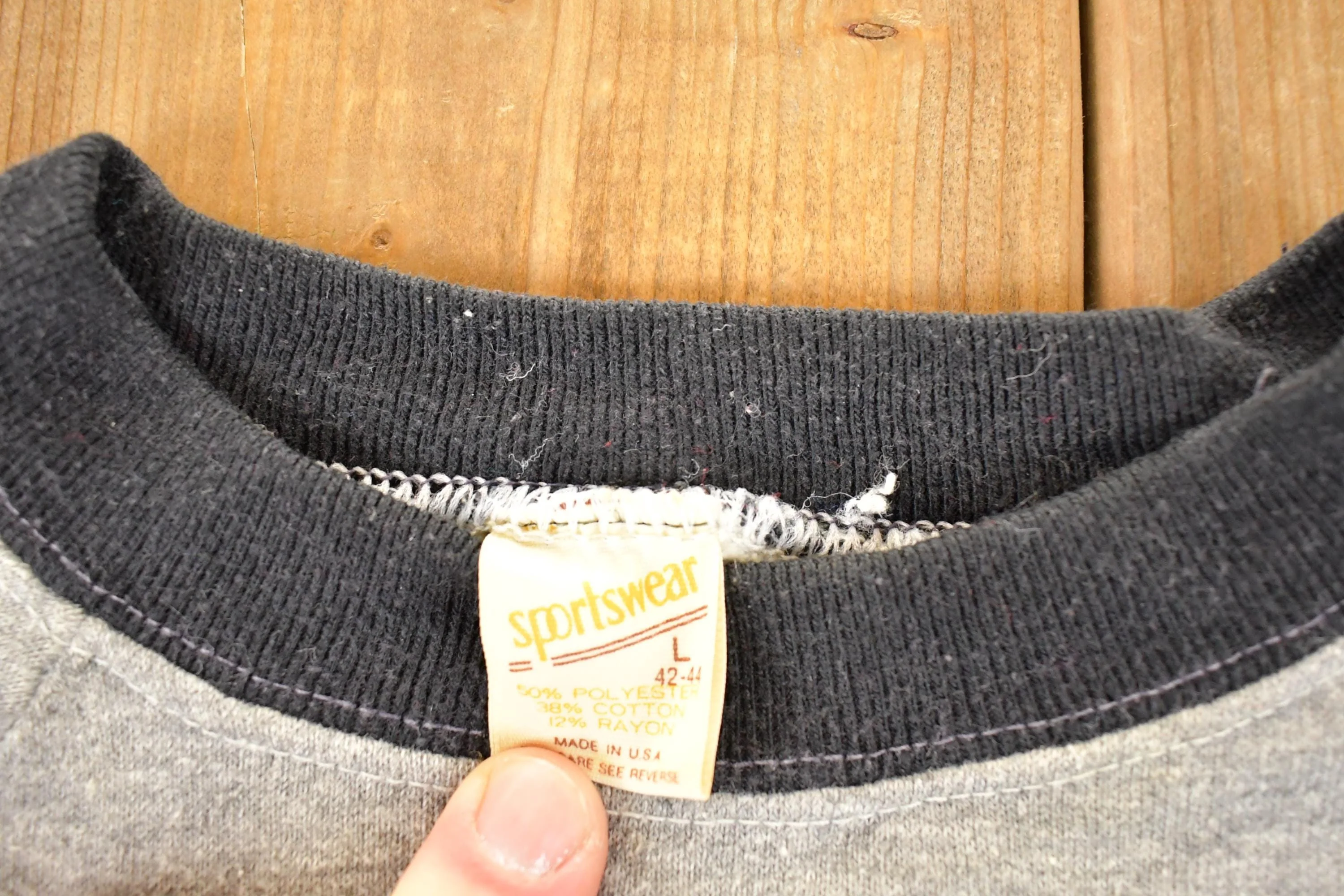 Vintage 1980s Macgregor Crewneck Sweatshirt Youth L - Image 5