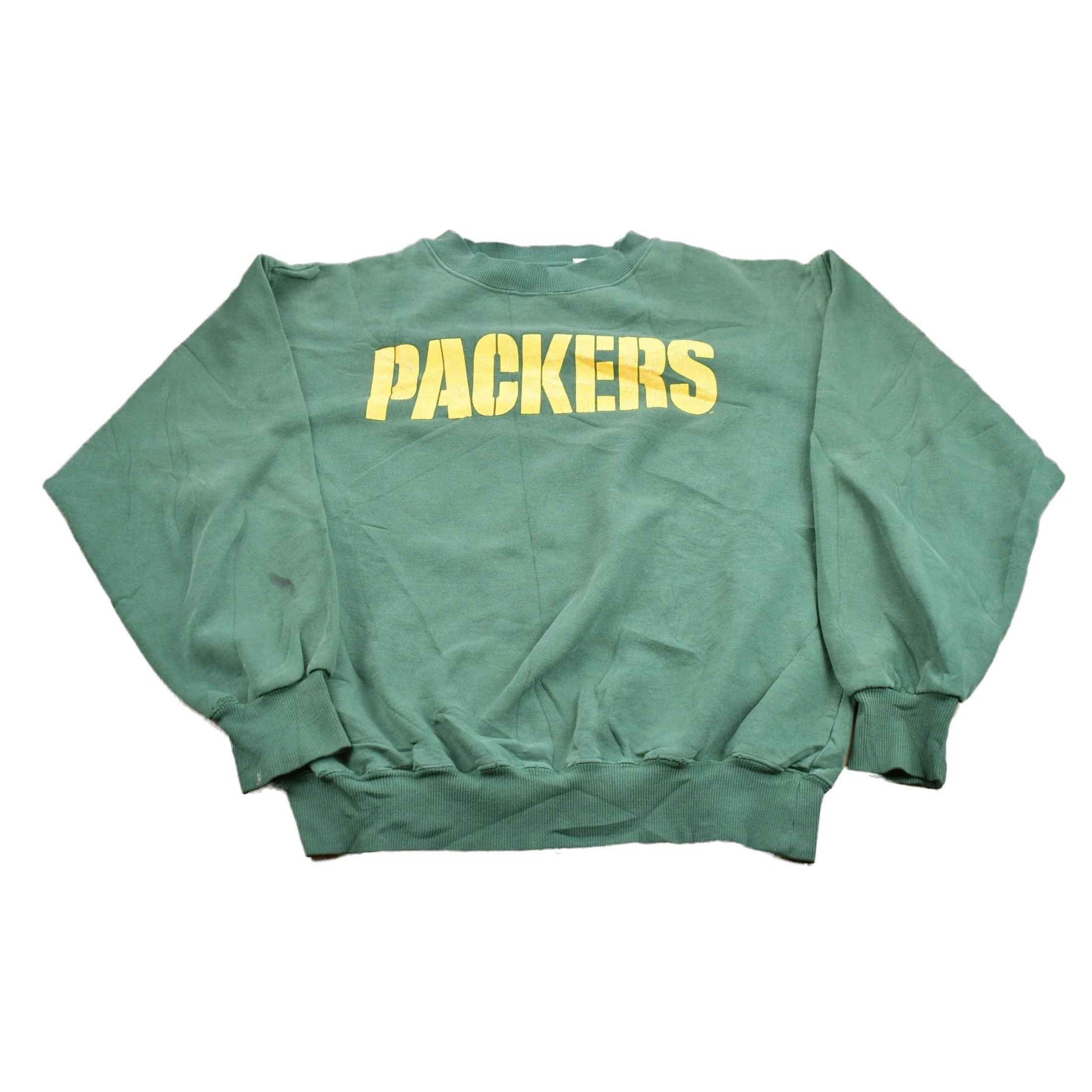 Vintage 1980s Majestic Green Bay Packers NFL Crewneck Sweatshirt Men's Large