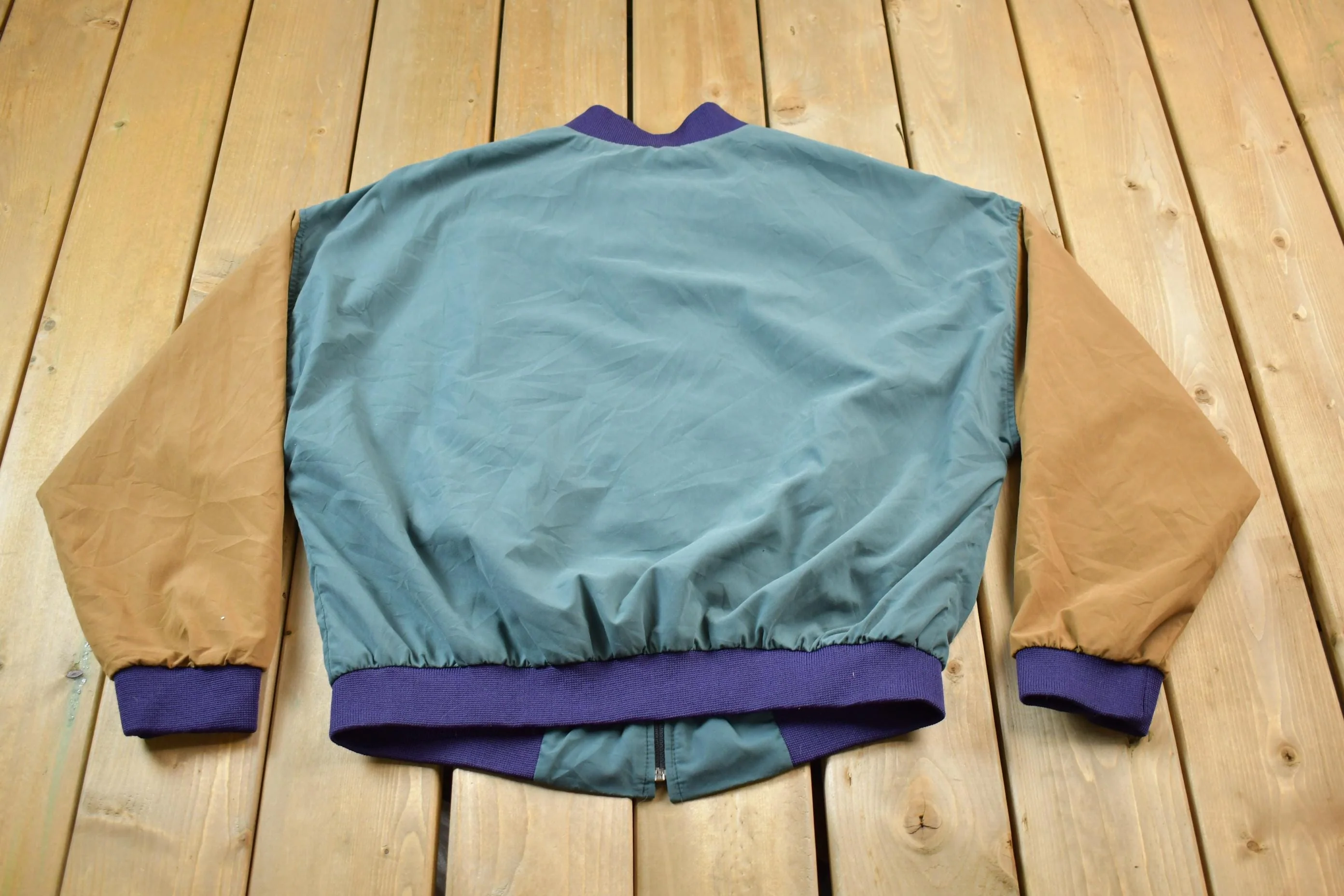 Vintage 1980s Mc Donalds Bomber Jacket Men's XL - Image 6