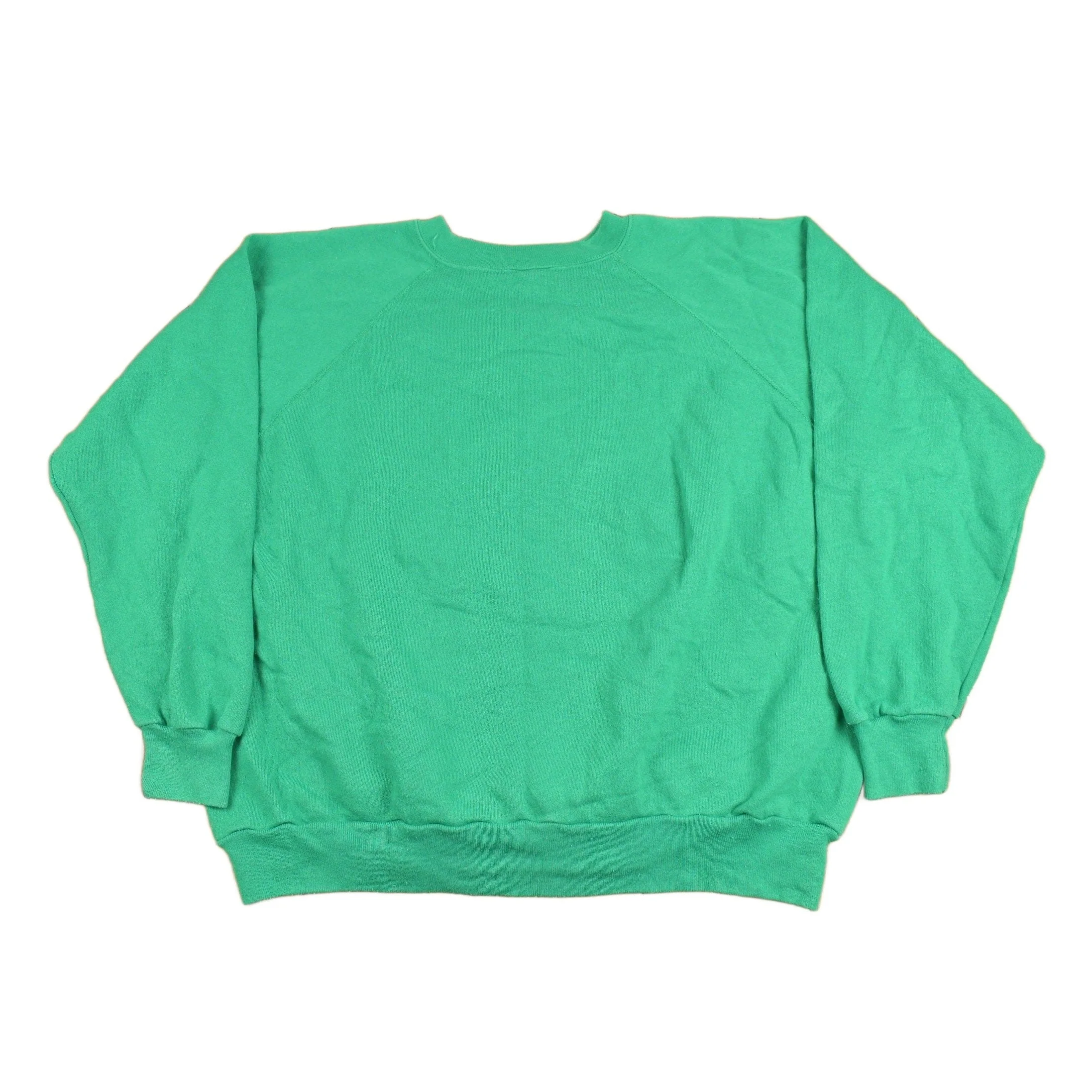 Vintage 1980's Merry Christmas To All Crewneck Sweater Men's Medium - Image 2