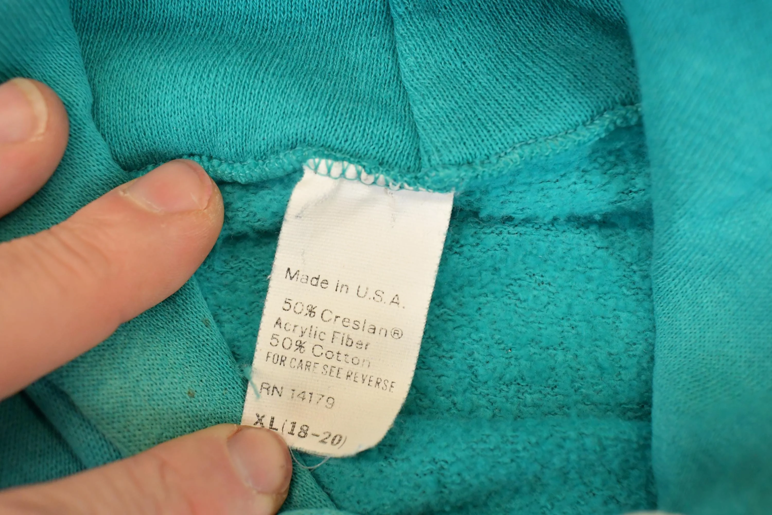 Vintage 1980s Miami Hoodie Sweatshirt Women's S - Image 4