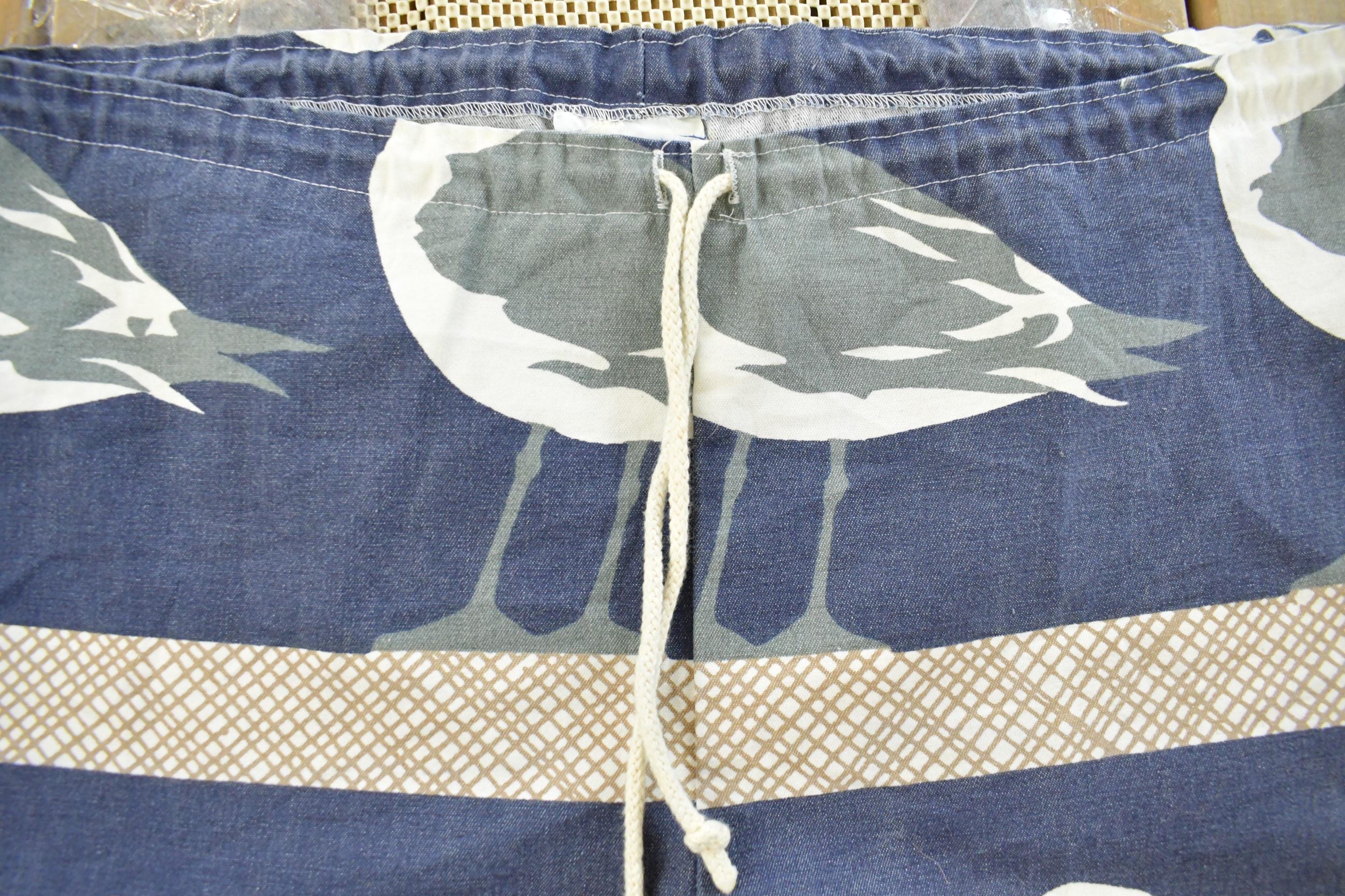 Vintage 1980s Michigan Rag Co Seagull Bird All Over Print Pants Men's Large - Image 5