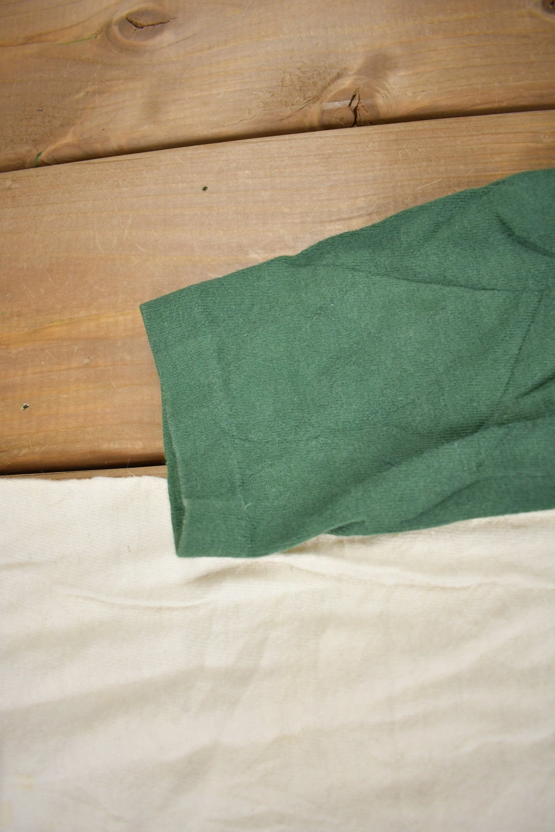Vintage 1980s Michigan State University Collegiate Champion Raglan Shirt Men's XS - Image 4