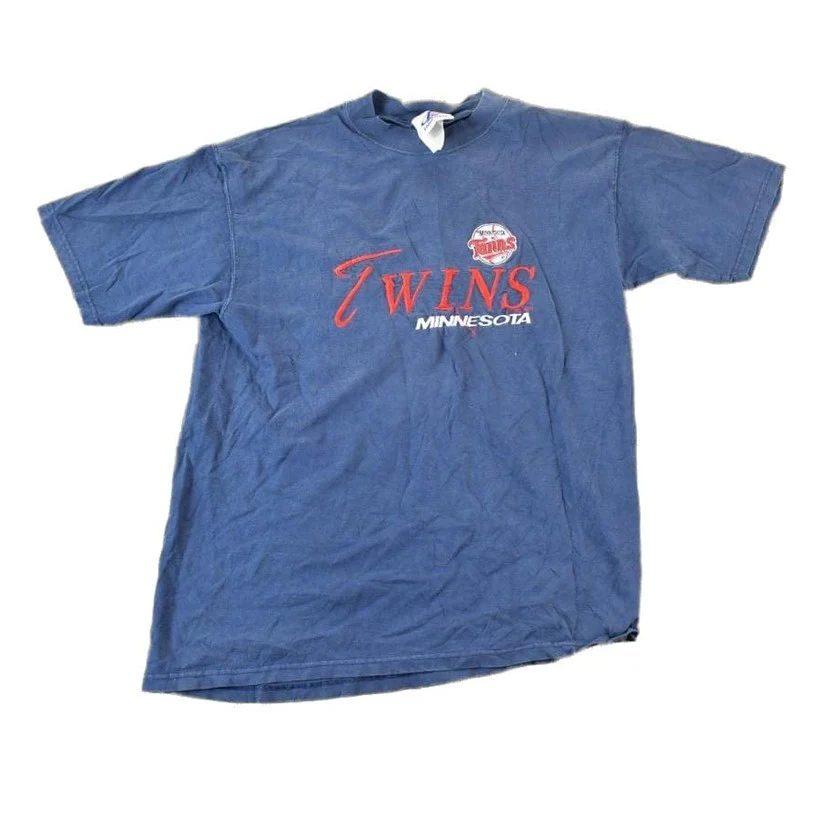 Vintage 1980s Minnesota Twins MLB Graphic T-Shirt Men's Large