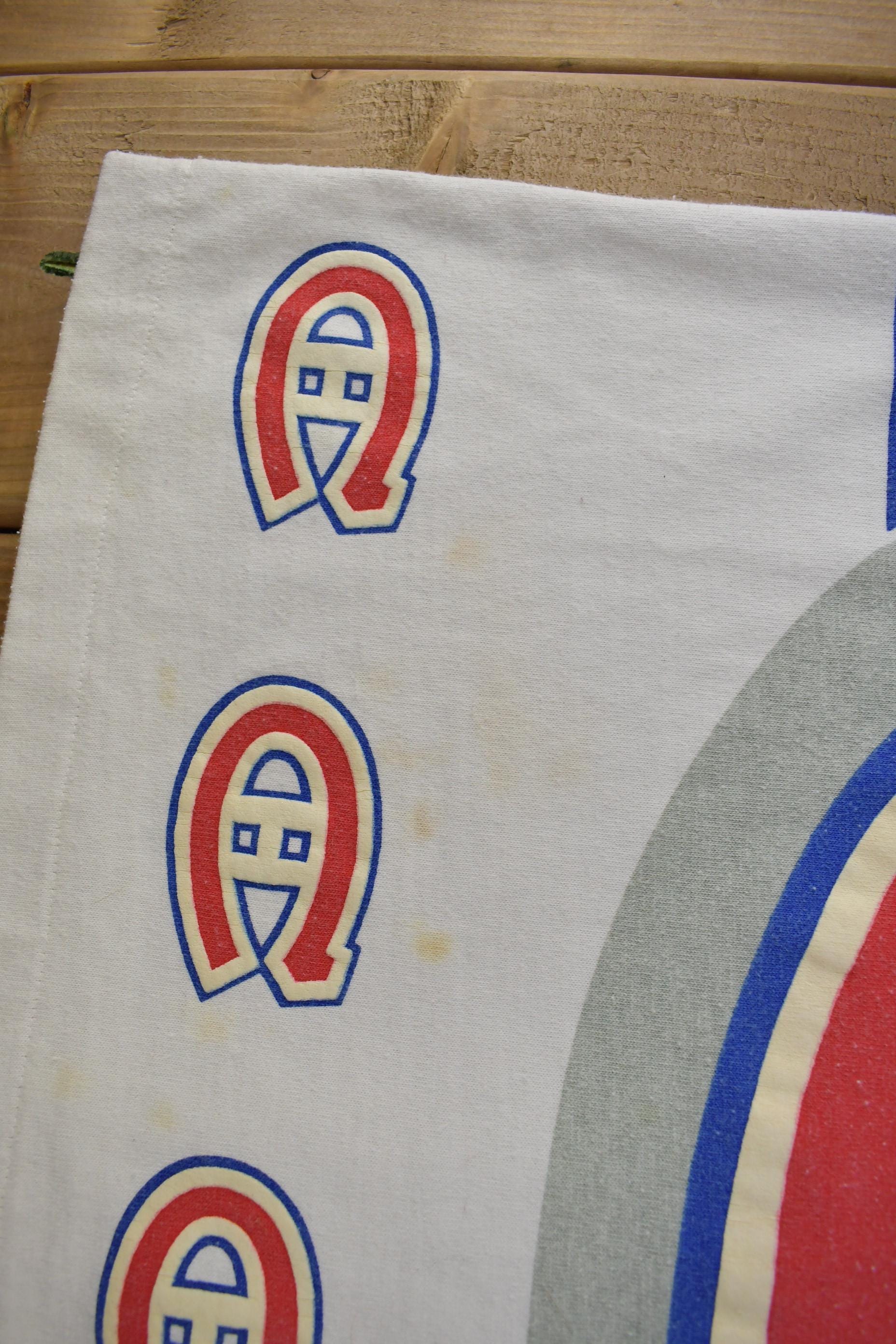 Vintage 1980s Montreal Canadiens NHL Starter Sweatshirt Men's Medium - Image 6