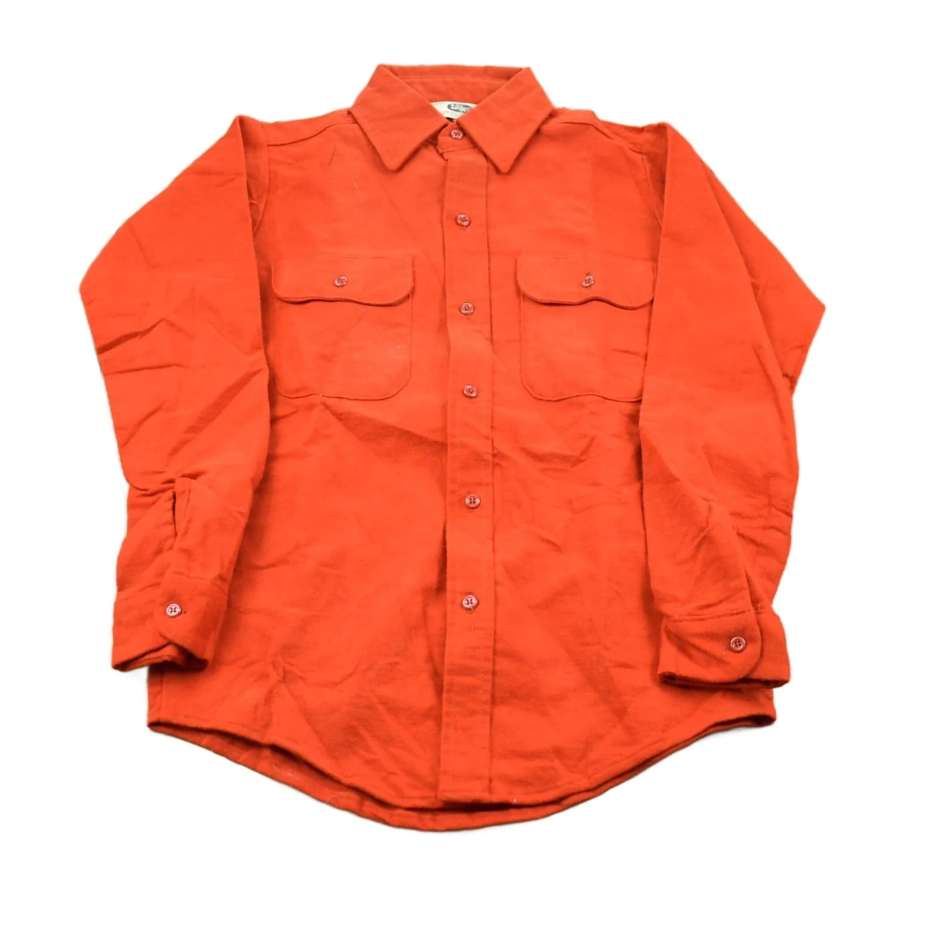 Vintage 1980s Mr. Leggs Wool Button Up Board Shirt Men's Small