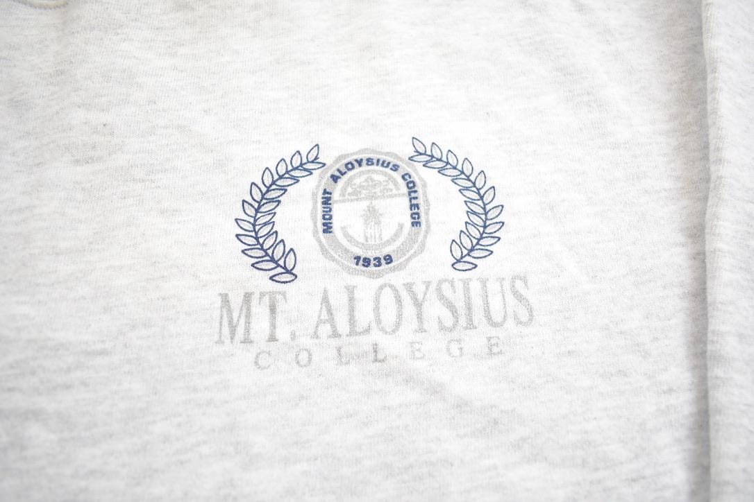 Vintage 1980s Mt. Aloysius College Crewneck Made In USA Men's Large - Image 3